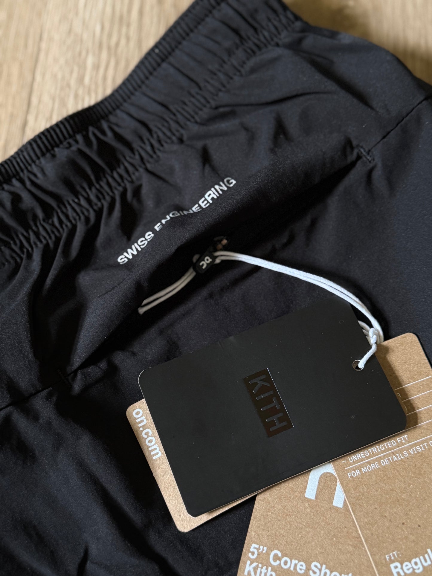 KITH x ON Core Shorts (Black)