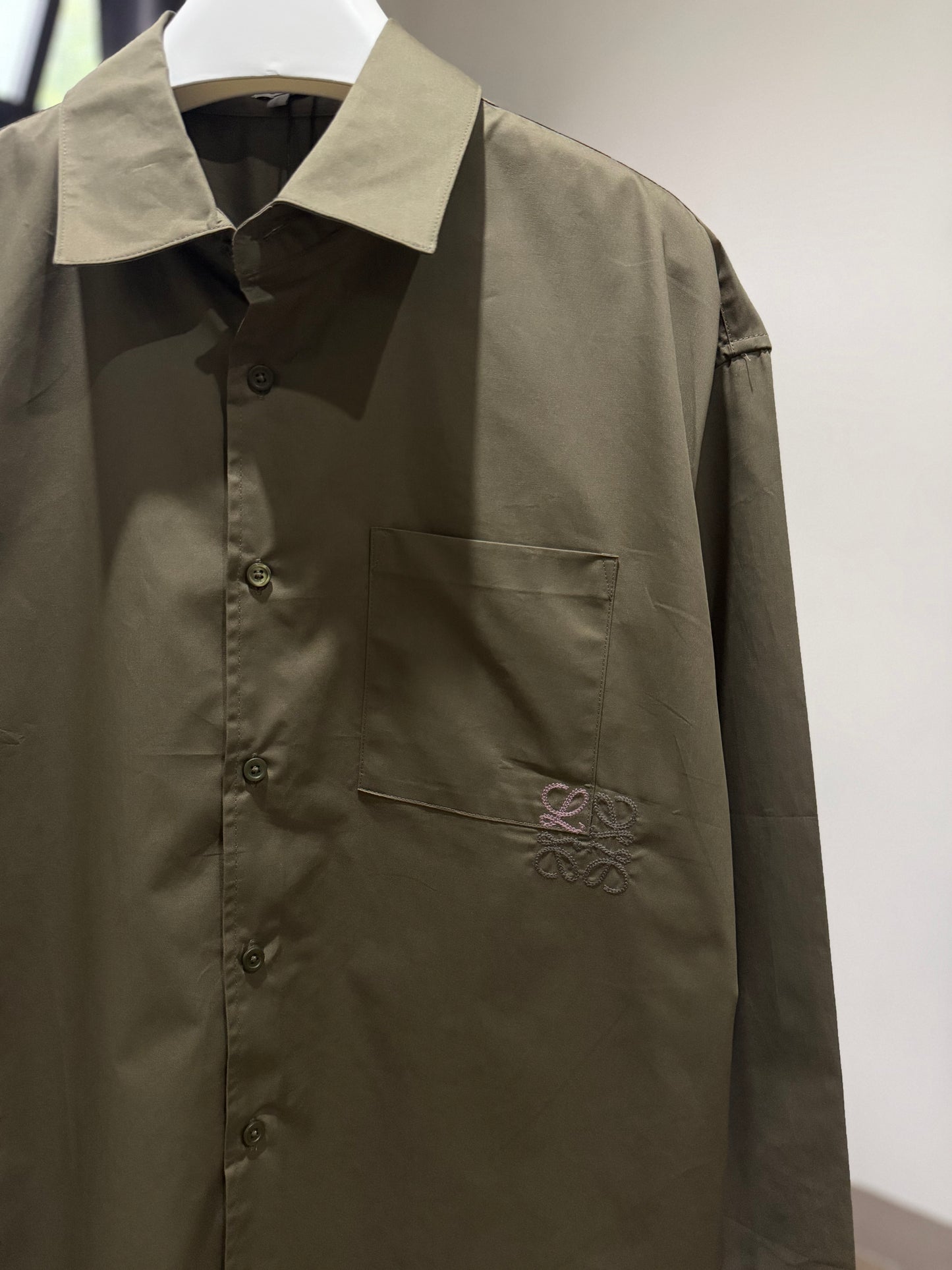 Loewe Anagram Embroidered Shirt