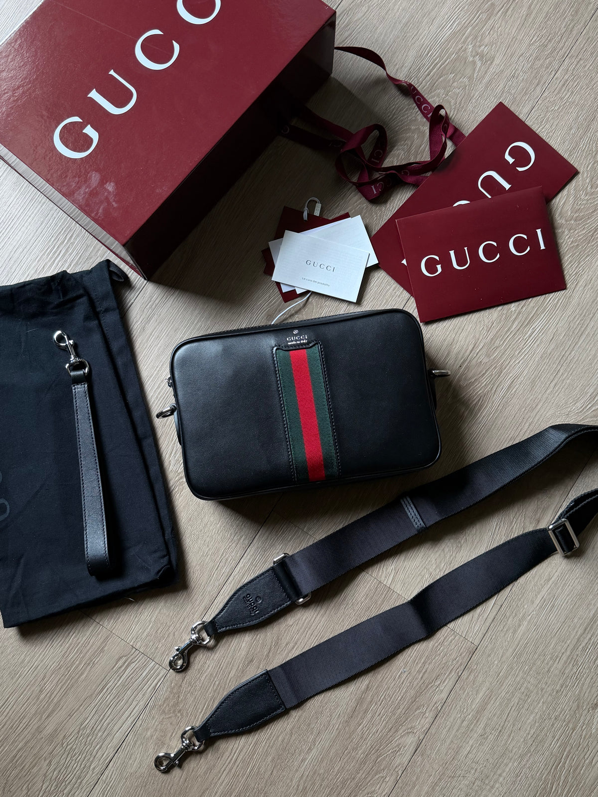 Gucci Web Trademark Small Crossbody