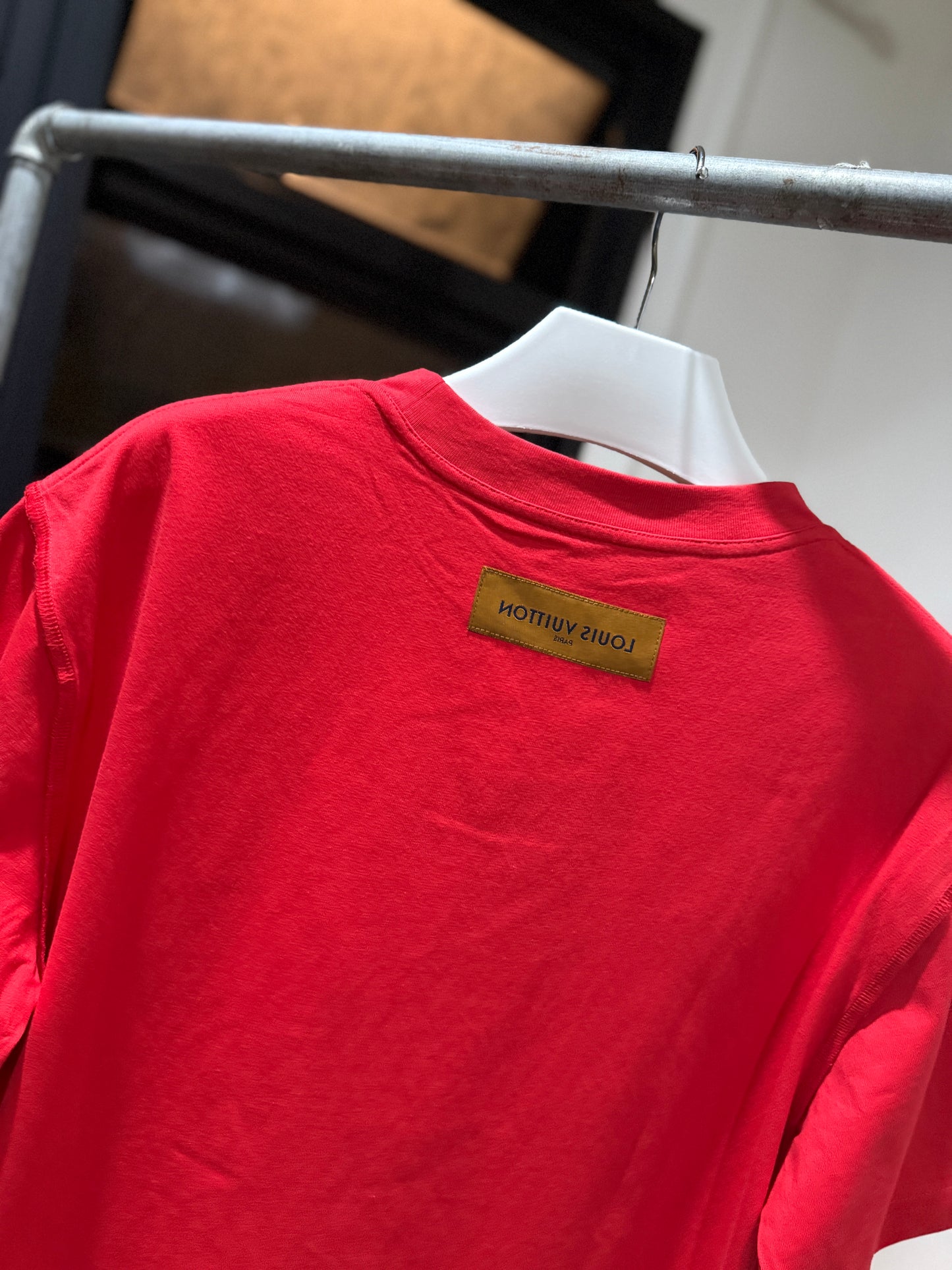 Louis Vuitton Embossed T-Shirt (Rio Red)