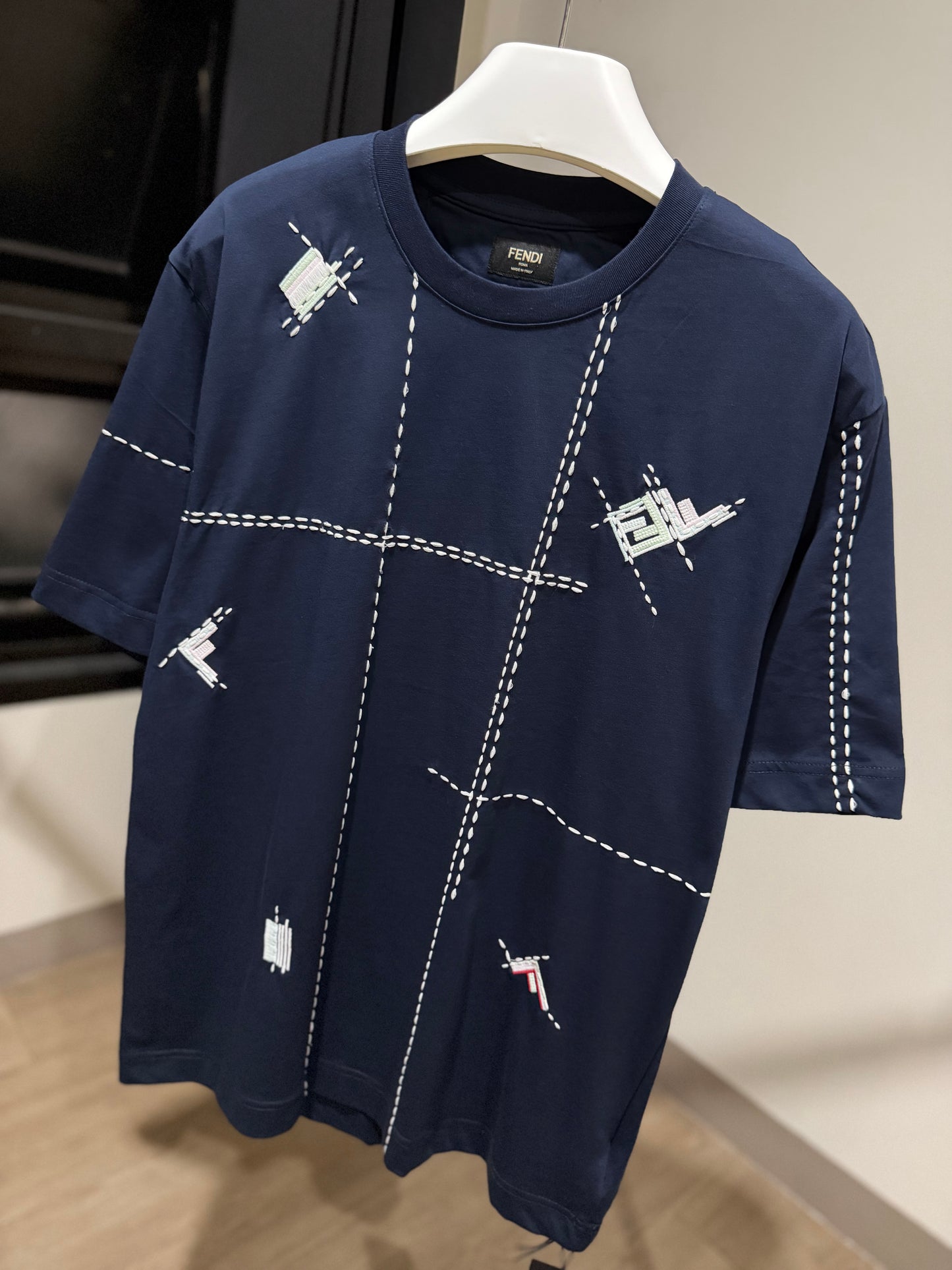 Fendi T-Shirt (Dark Blue)