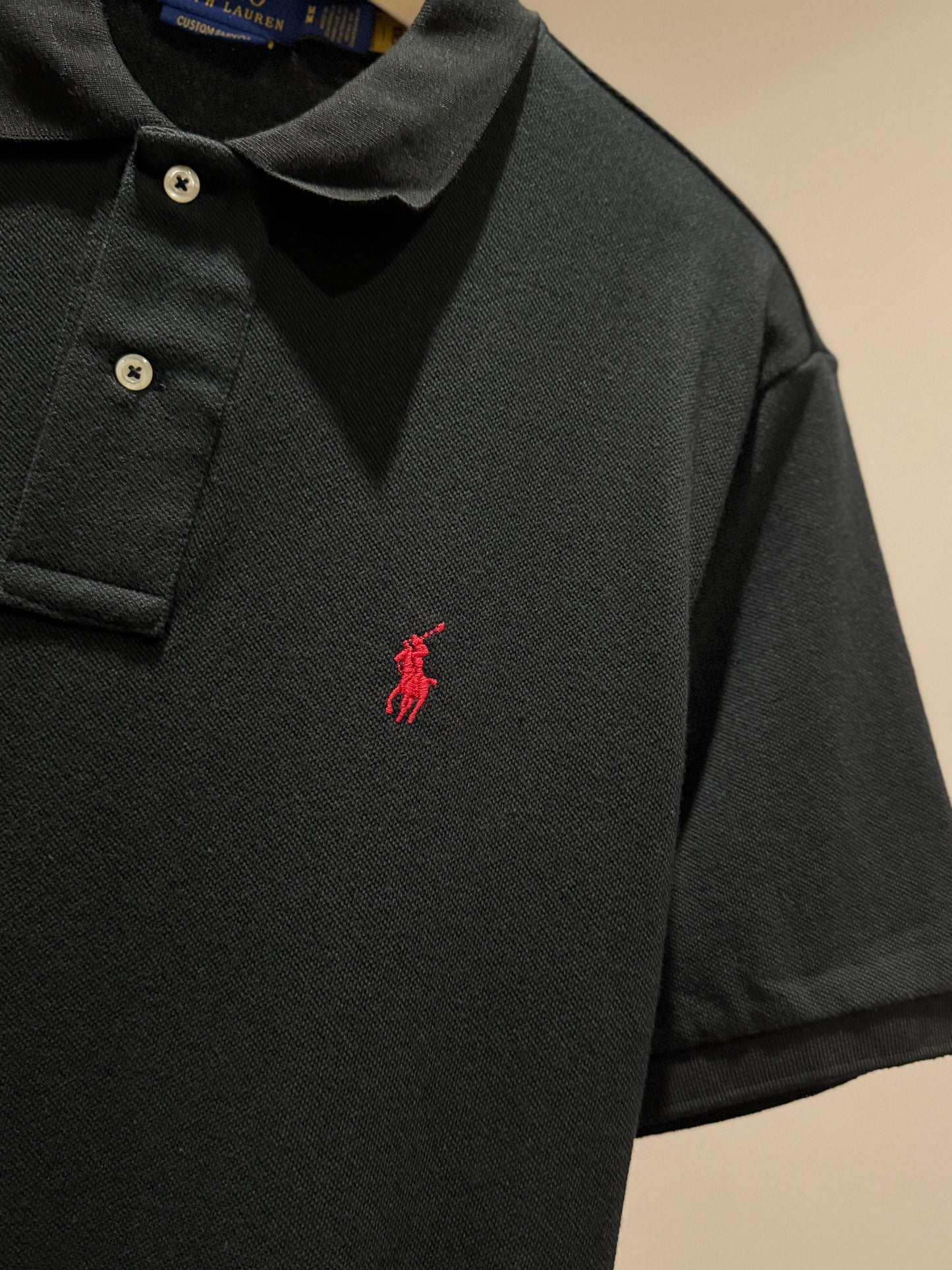 Ralph Lauren Polo Shirt (Black/Red)