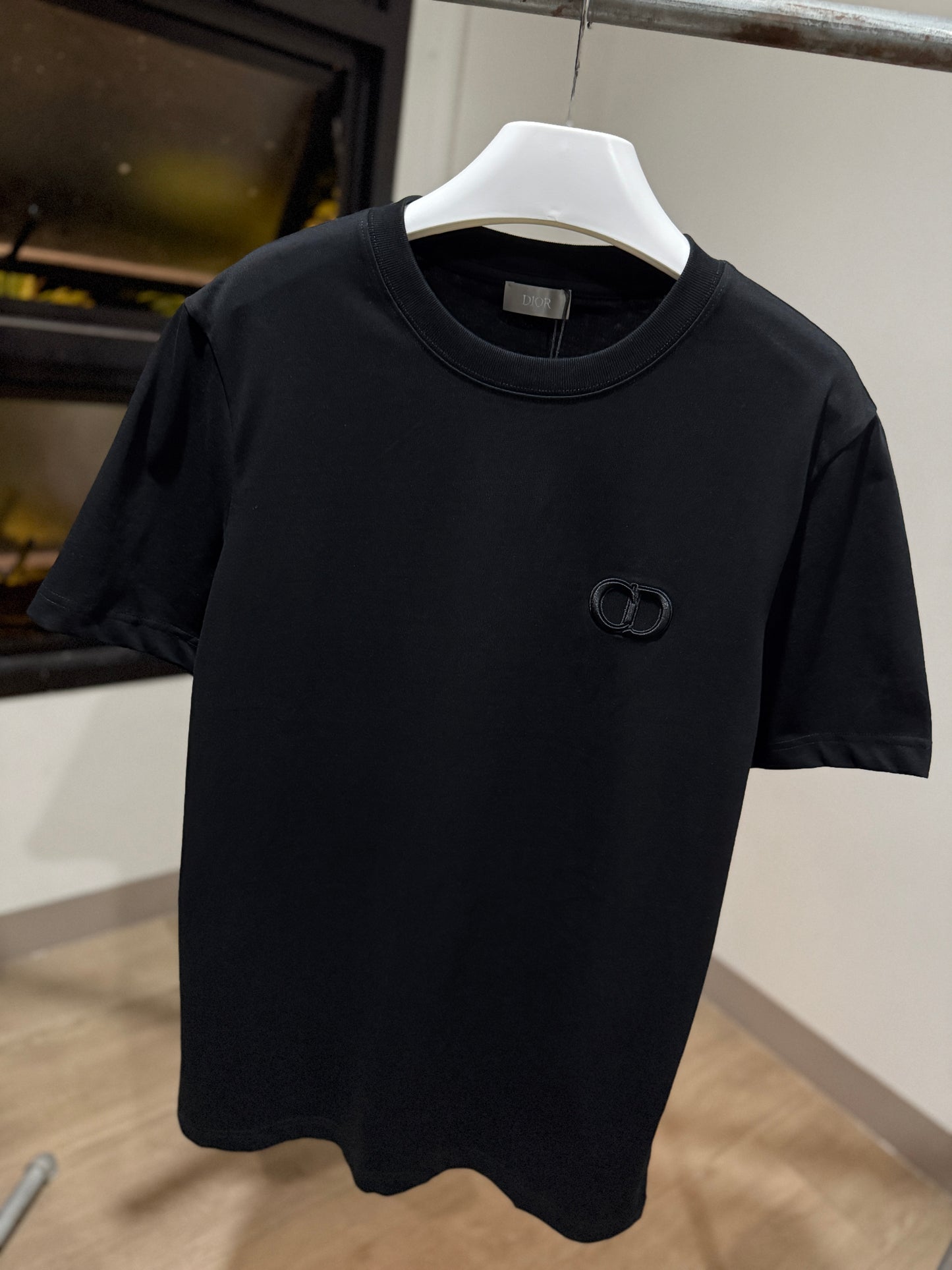 Dior CD Icon Relaxed-fit T-Shirt (Black)
