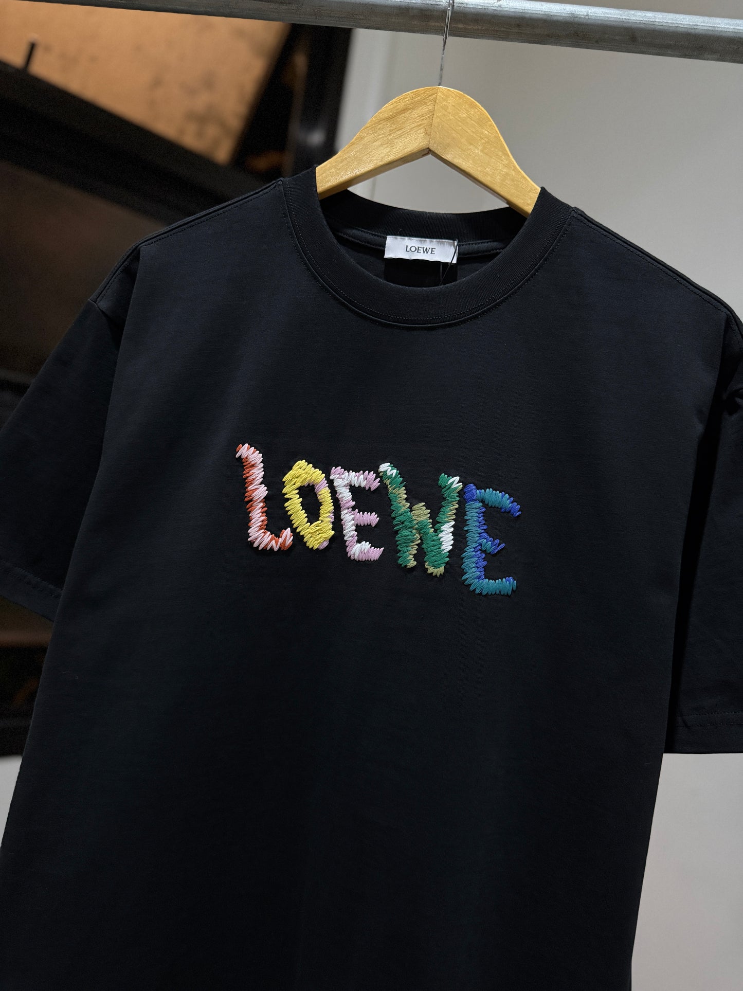 Loewe Relaxed-Fit T-Shirt (Black)