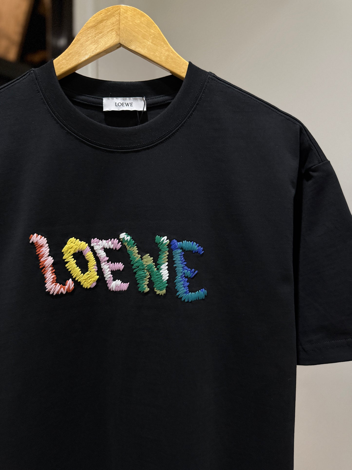 Loewe Relaxed-Fit T-Shirt (Black)