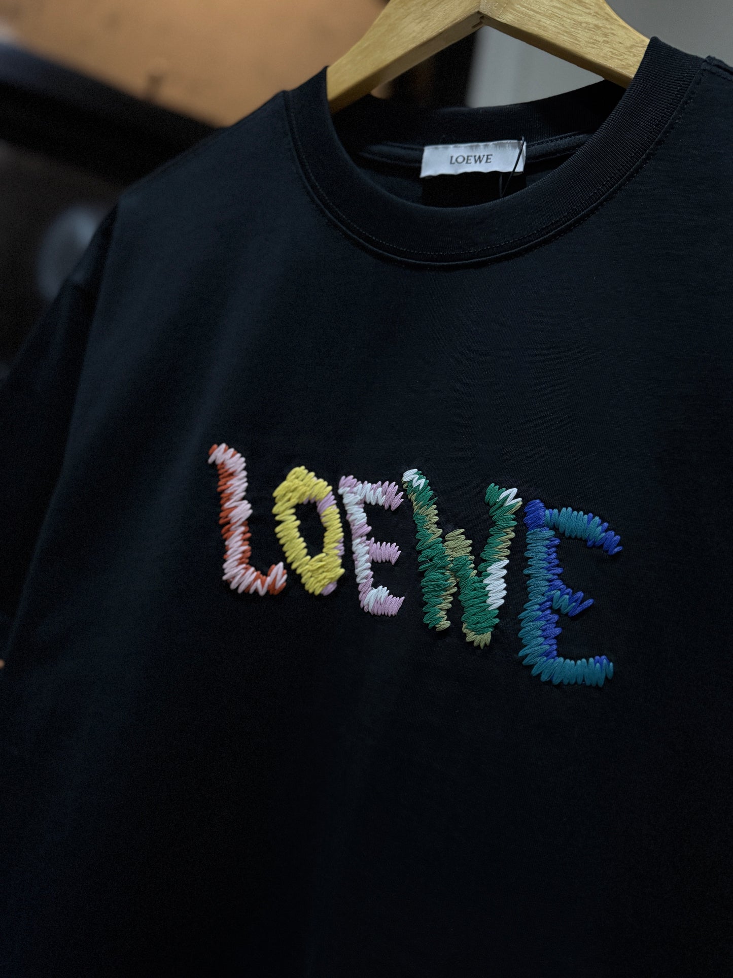 Loewe Relaxed-Fit T-Shirt (Black)