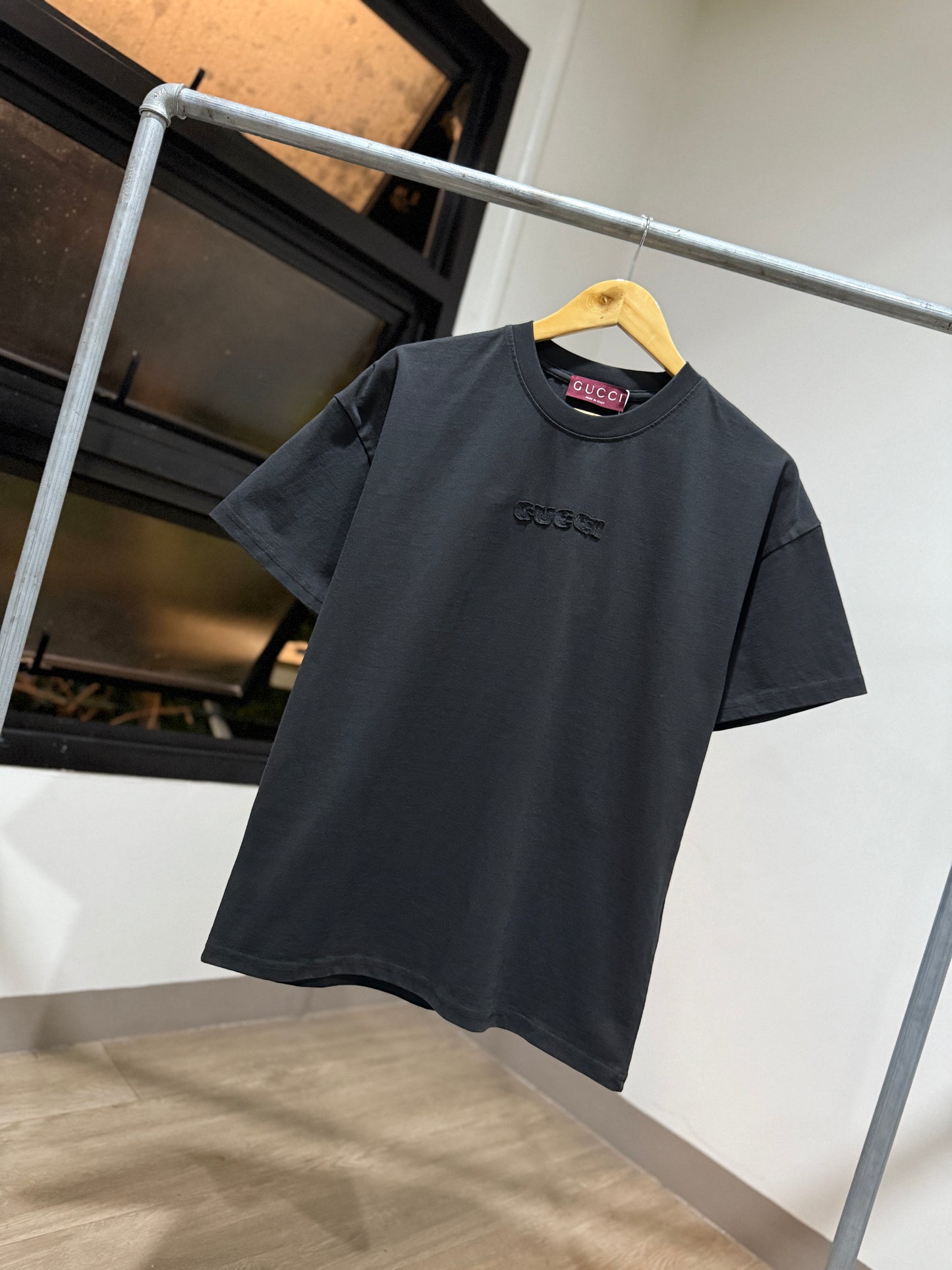 Gucci Cotton T-Shirt (Grayish Black)