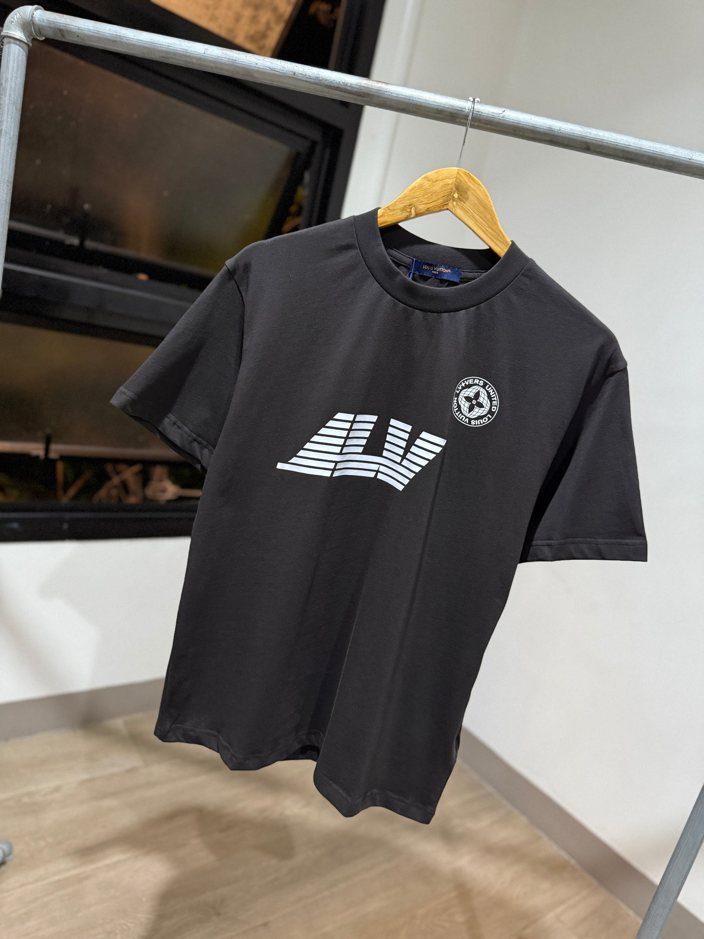 Louis Vuitton Washed Printed Cotton T-Shirt