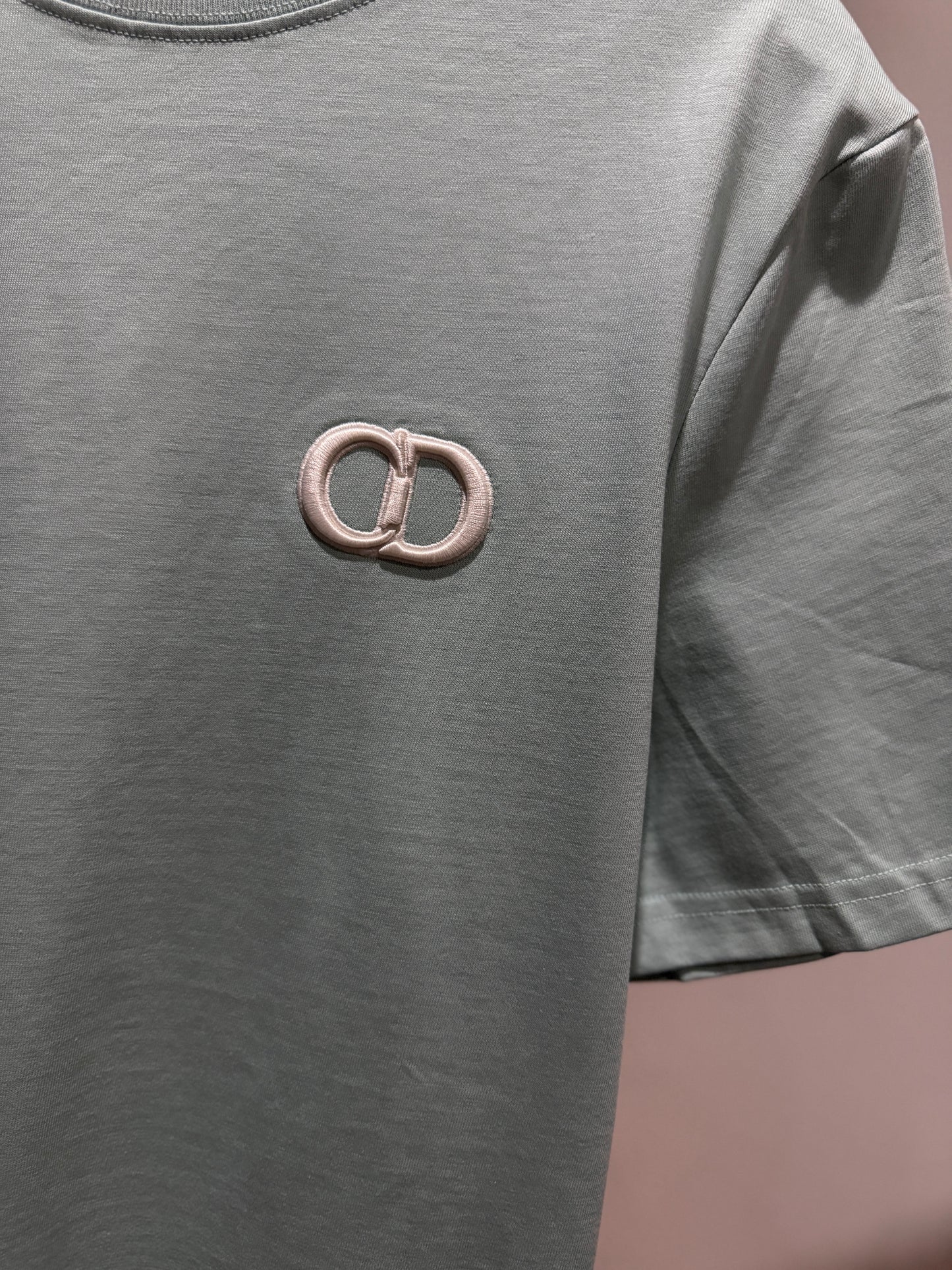 Dior CD Icon Relaxed-fit T-Shirt (Light Olive)