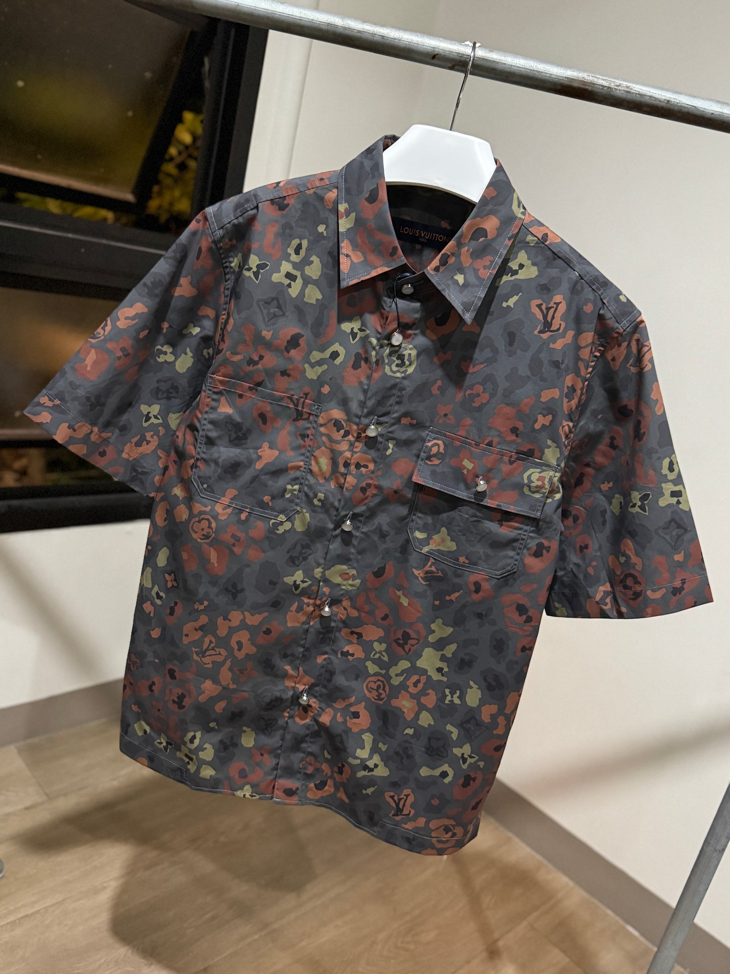 Louis Vuitton Printed Short-Sleeve Shirt