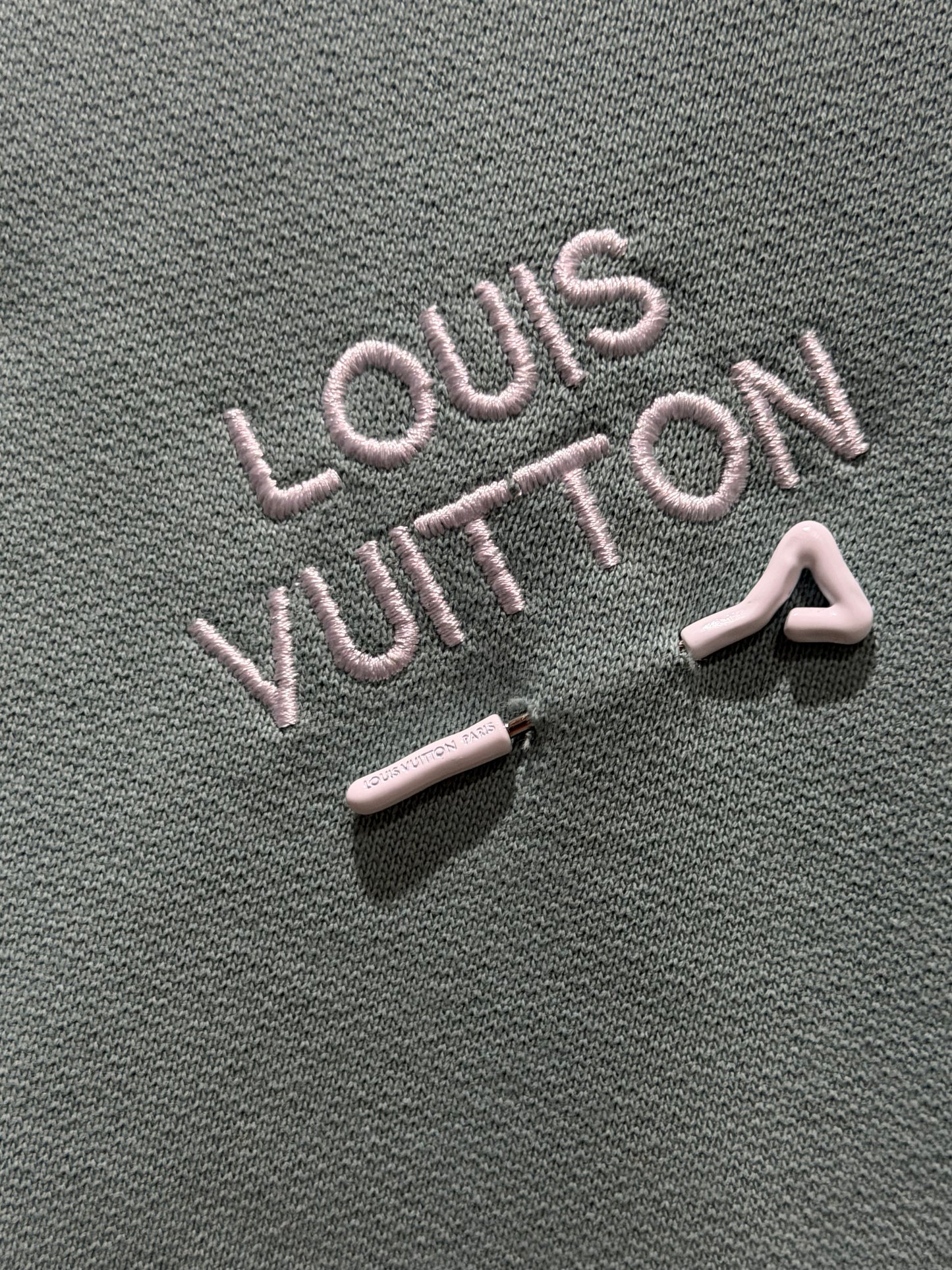 Louis Vuitton Signature PIN Hoodie (Teal)