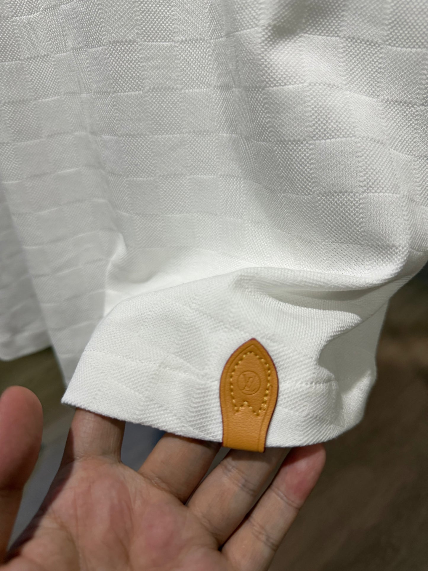 Louis Vuitton Damier Jacquard Polo Shirt