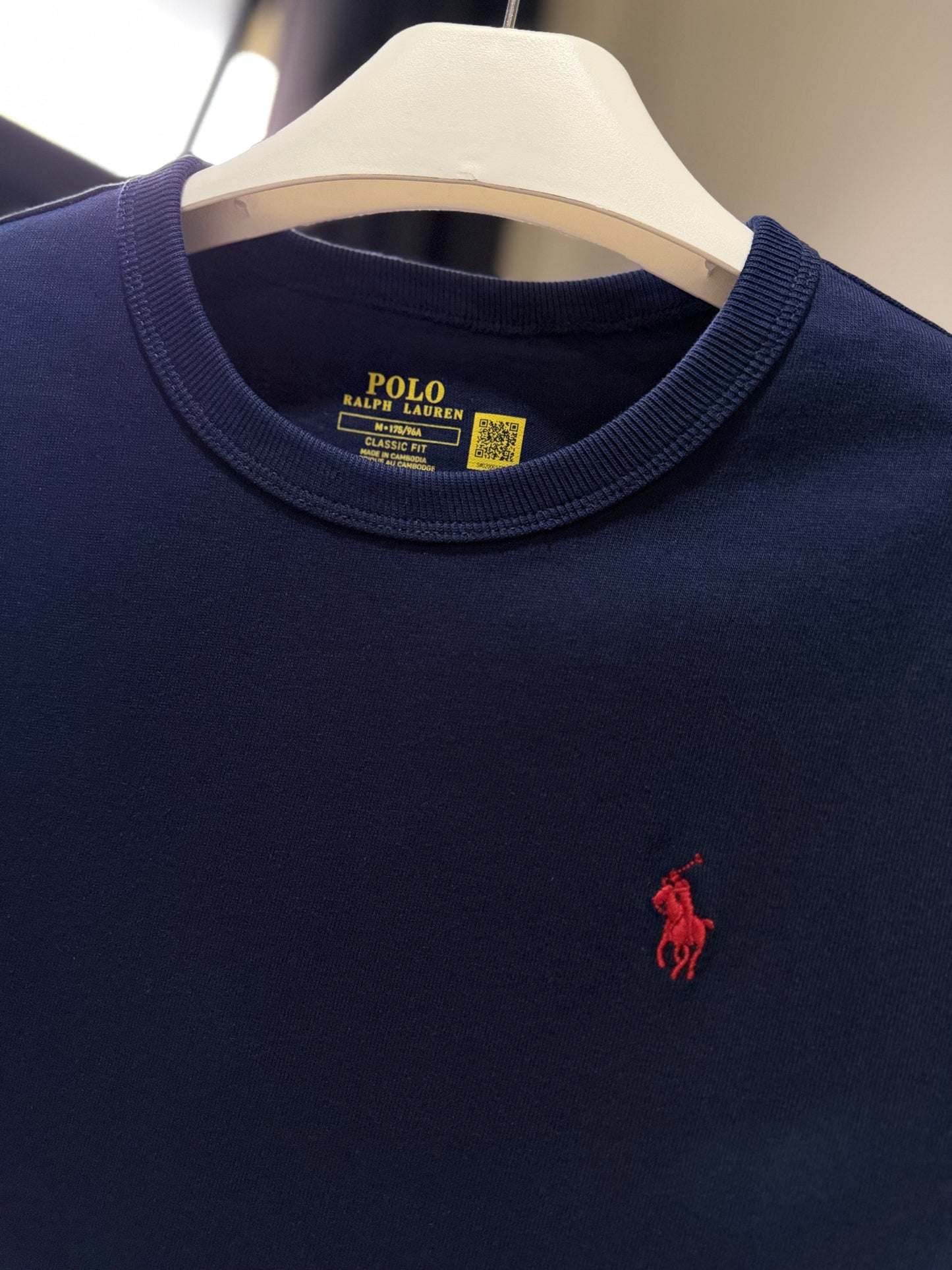 Ralph Lauren Crewneck (Navy/Red)