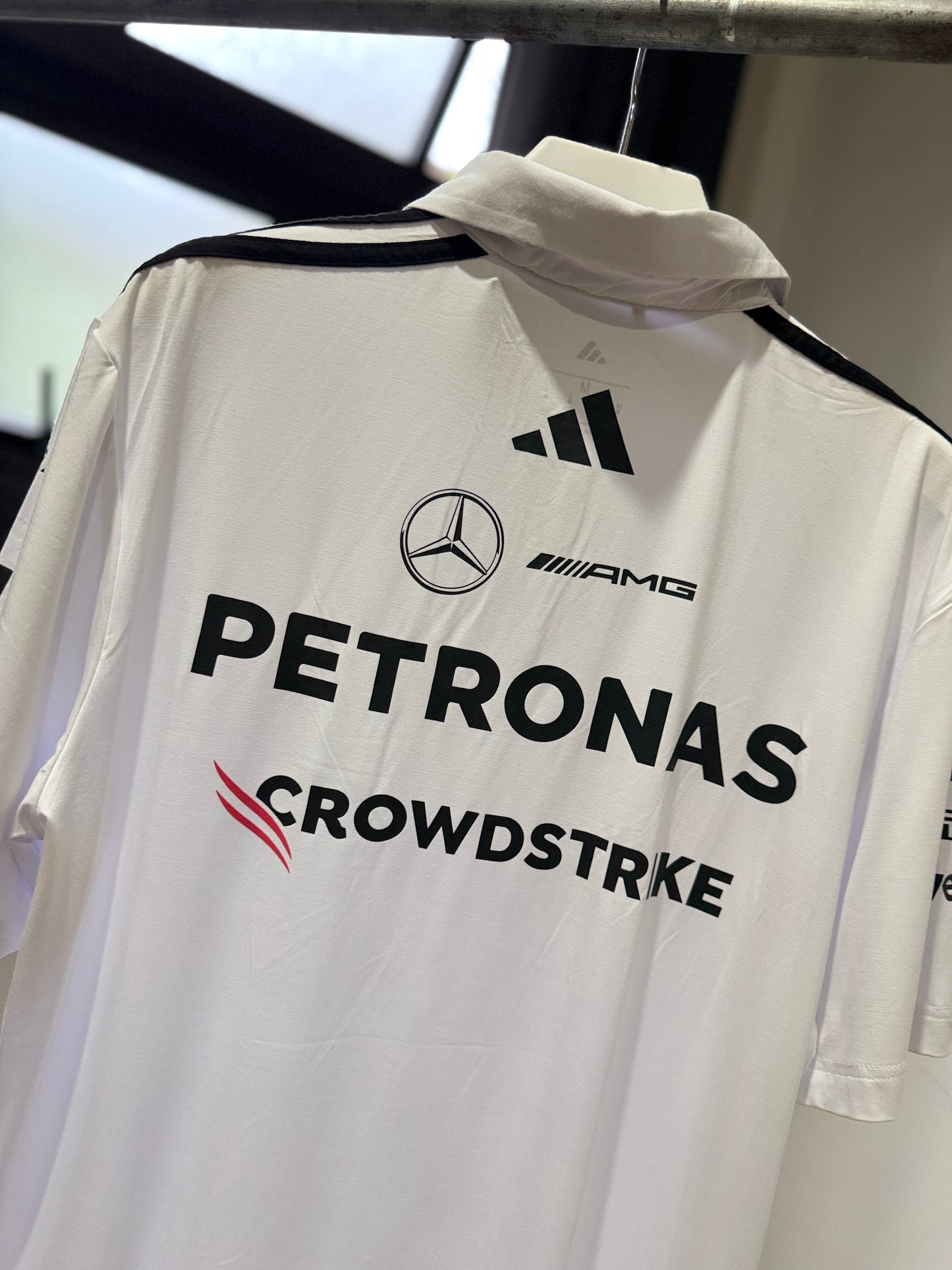 Adidas | Mercedes AMG Team Polo Shirt (White)