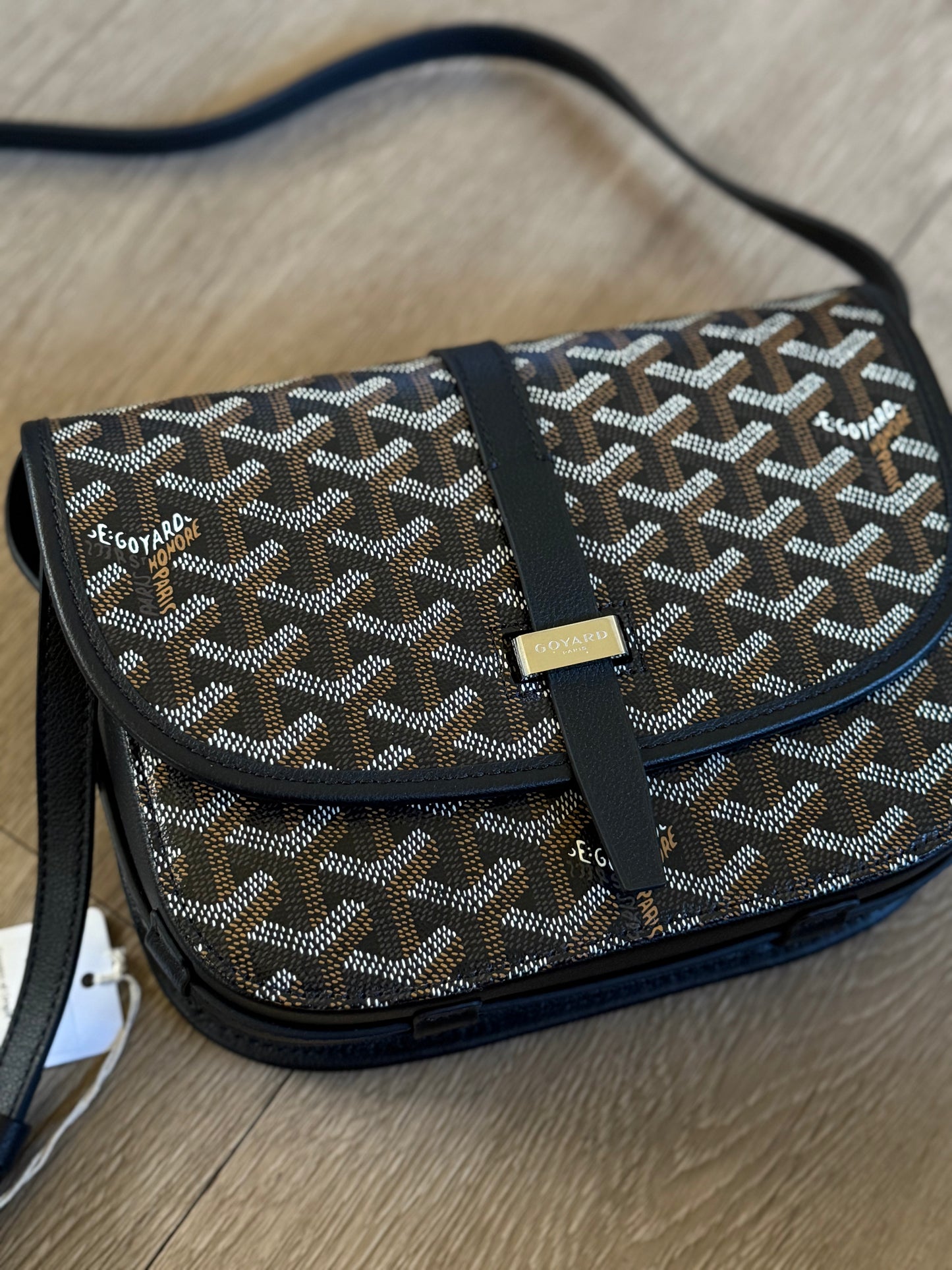 Goyard Belvedere PM Bag (Black)