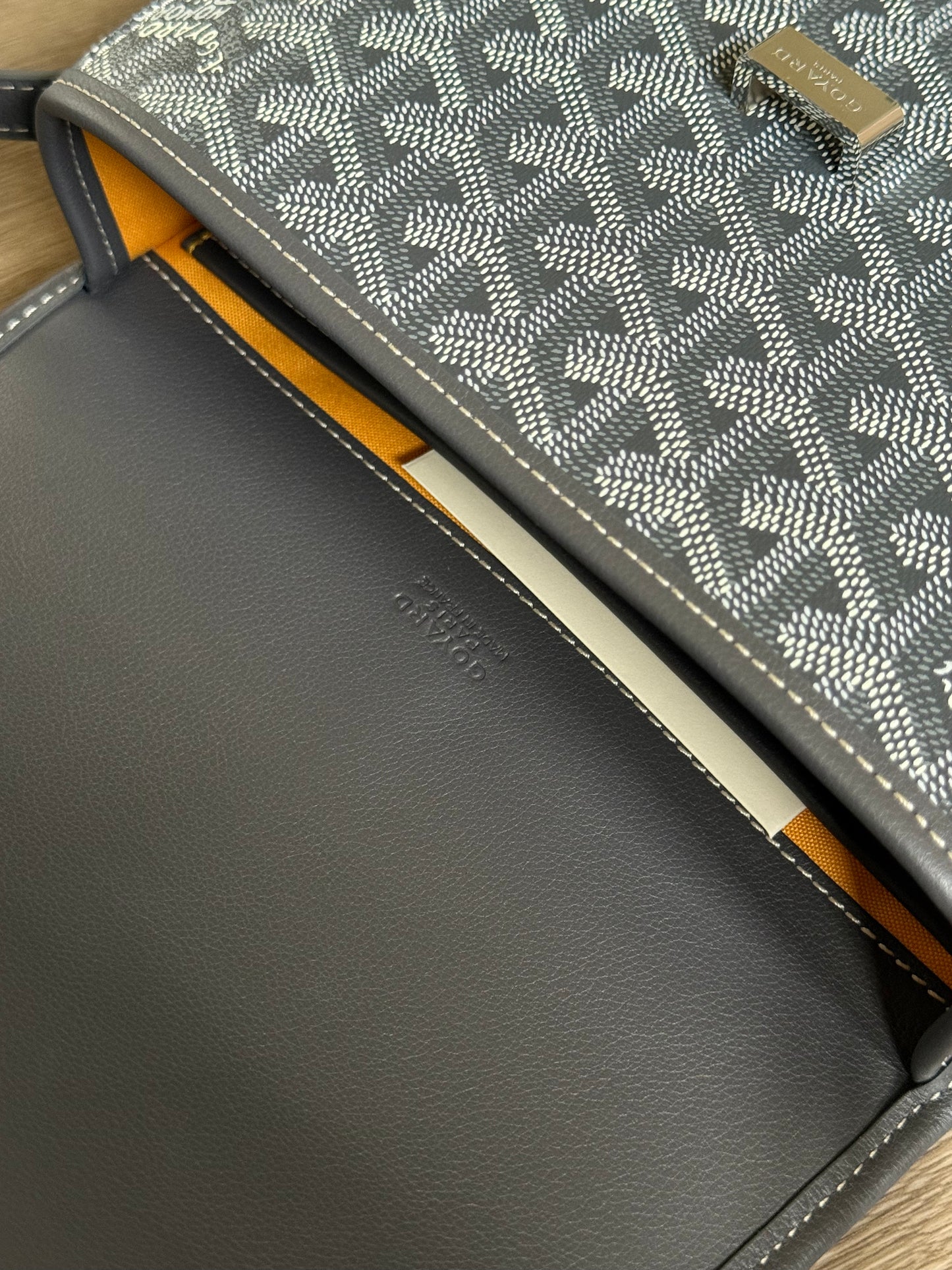 Goyard Belvedere PM Bag (Gray)