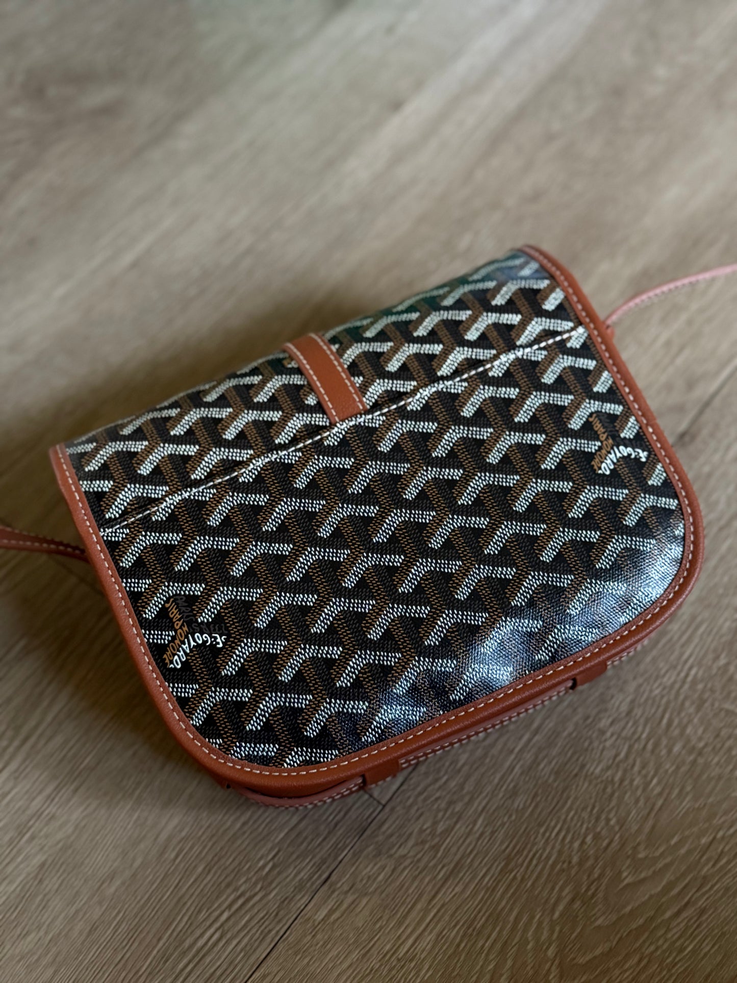 Goyard Belvedere PM Bag (Tan)