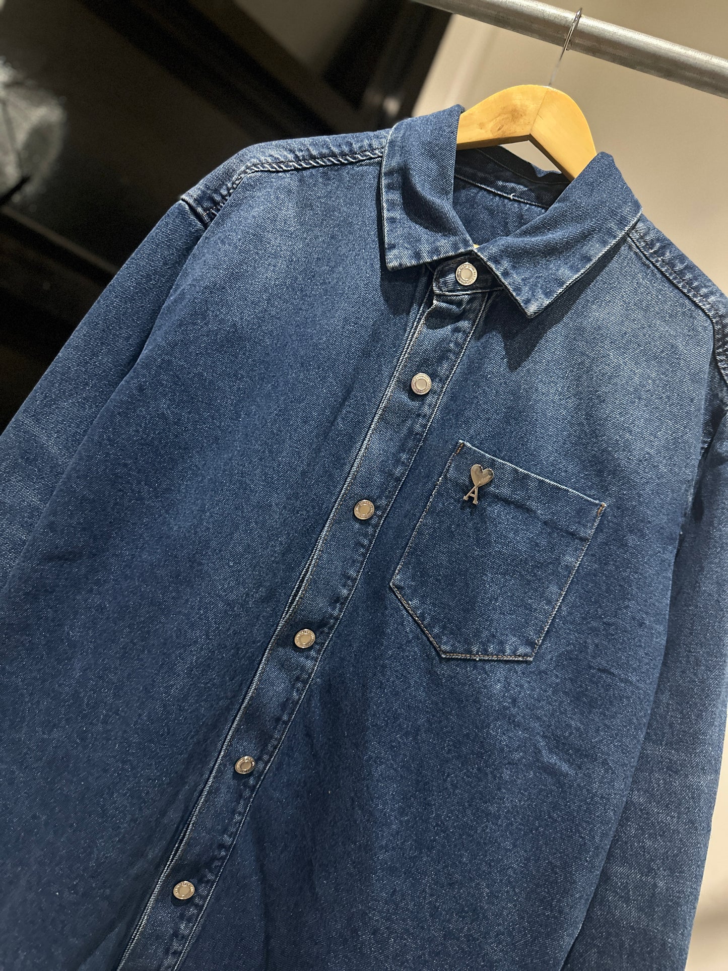 AMI de Coeur Overshirt (Denim Blue)