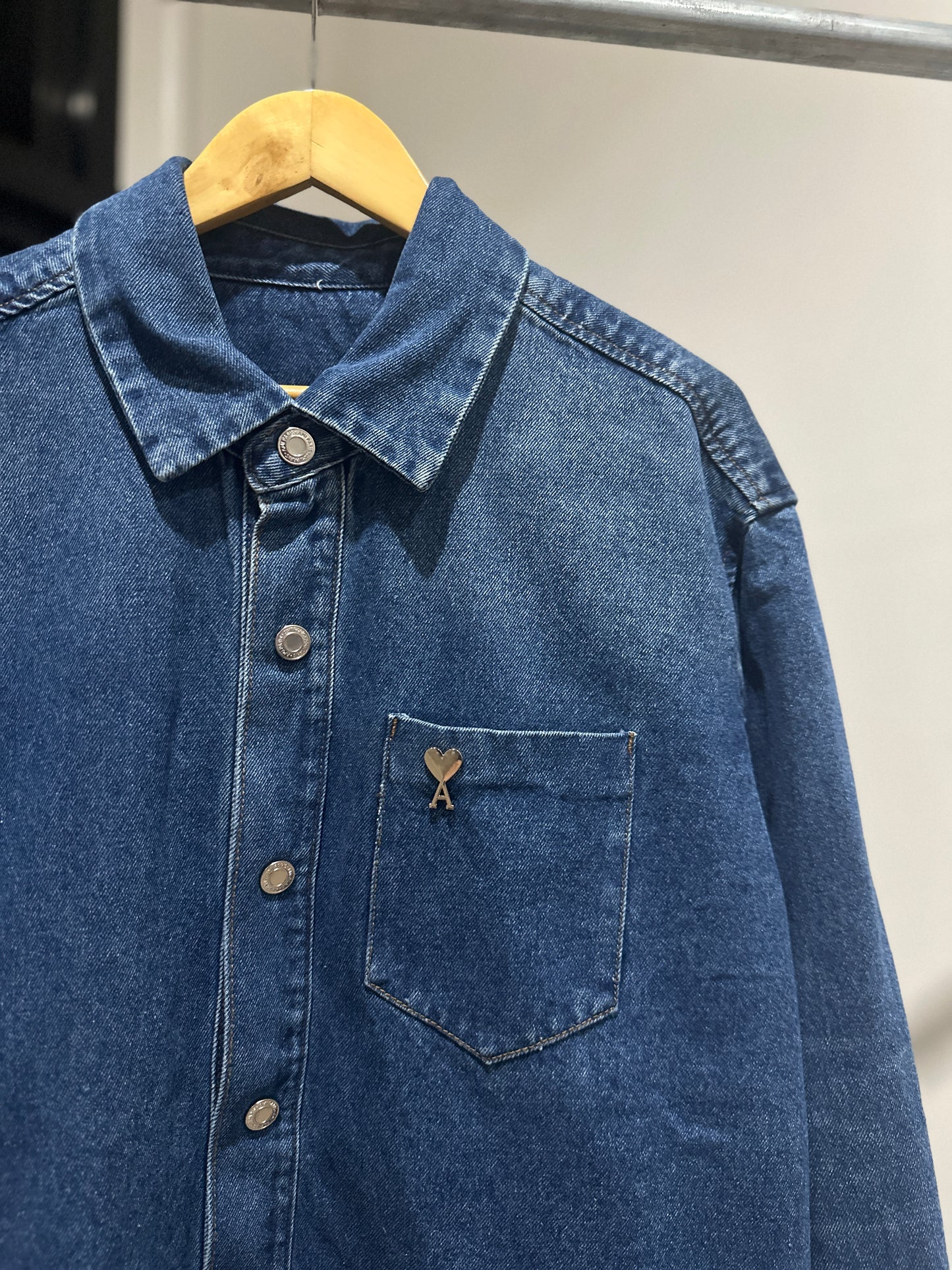 AMI de Coeur Overshirt (Denim Blue)