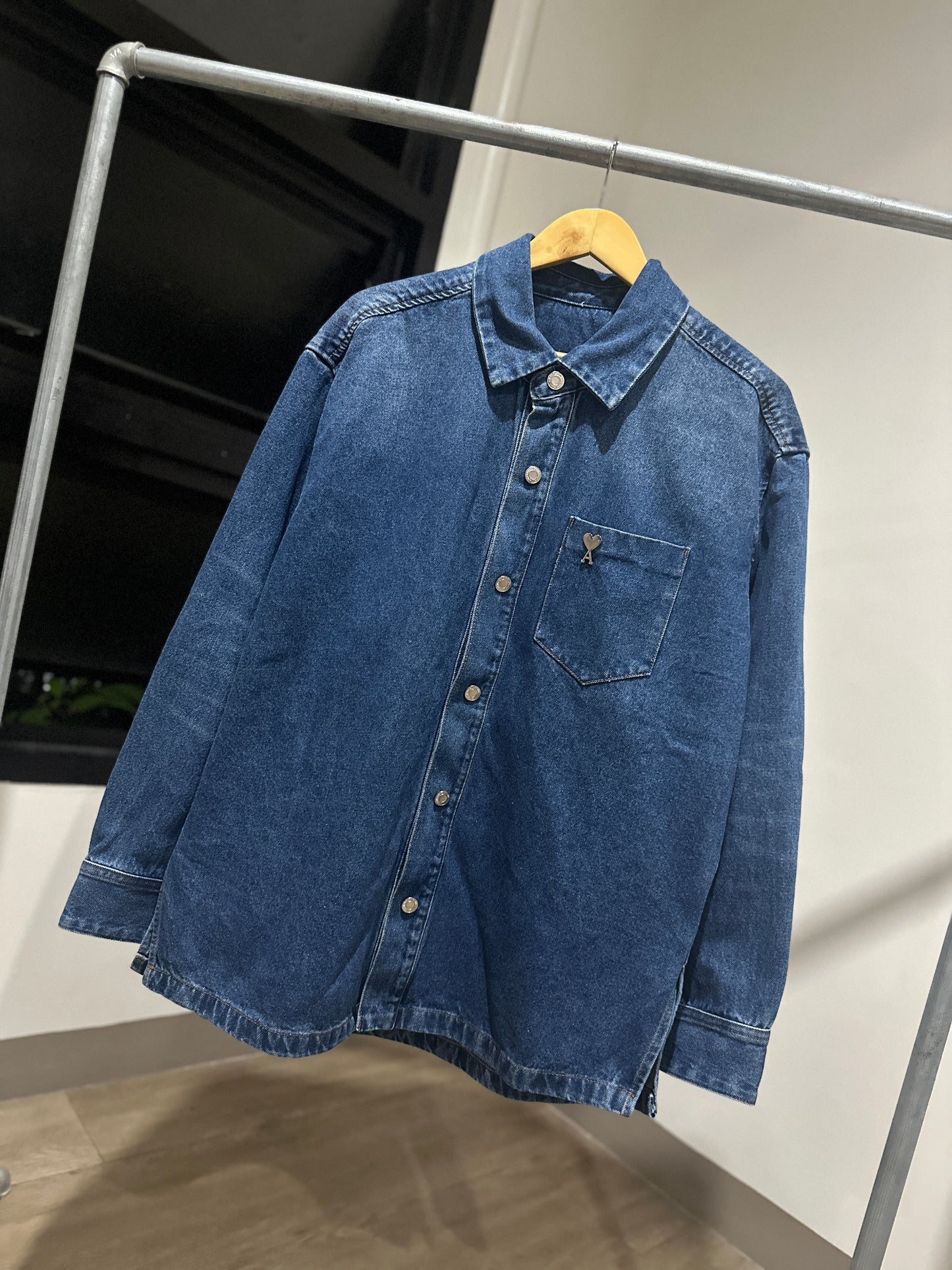 AMI de Coeur Overshirt (Denim Blue)