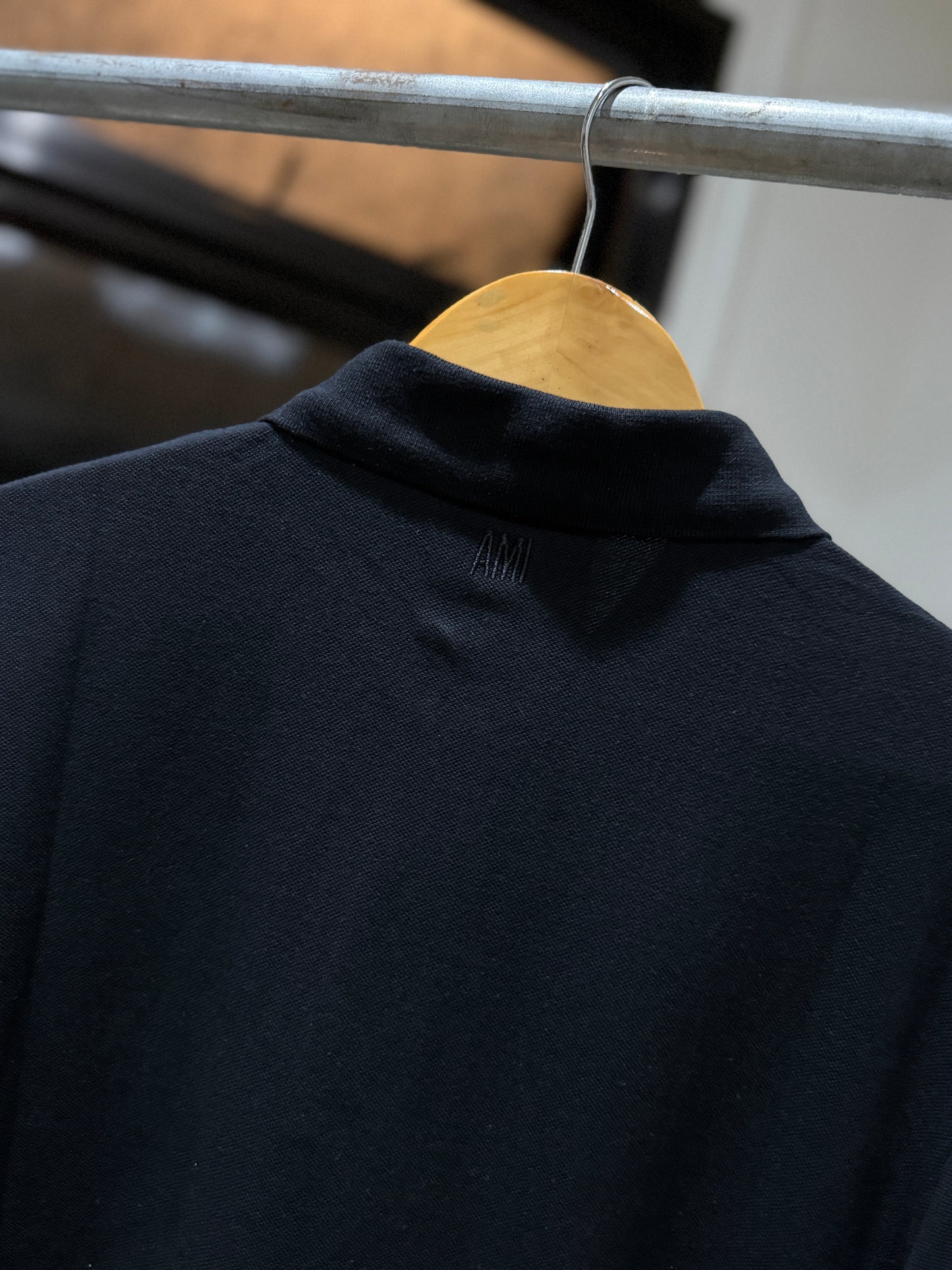 AMI de Coeur Polo Shirt (Black)