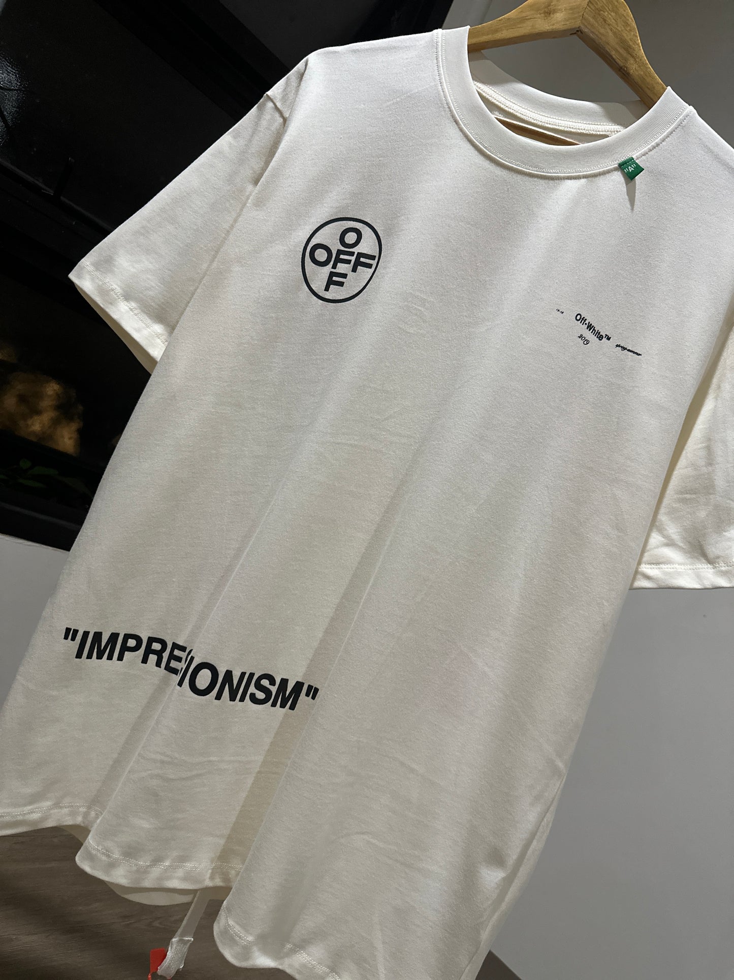 Off-White Impressionism Tee (Cream/Off White)