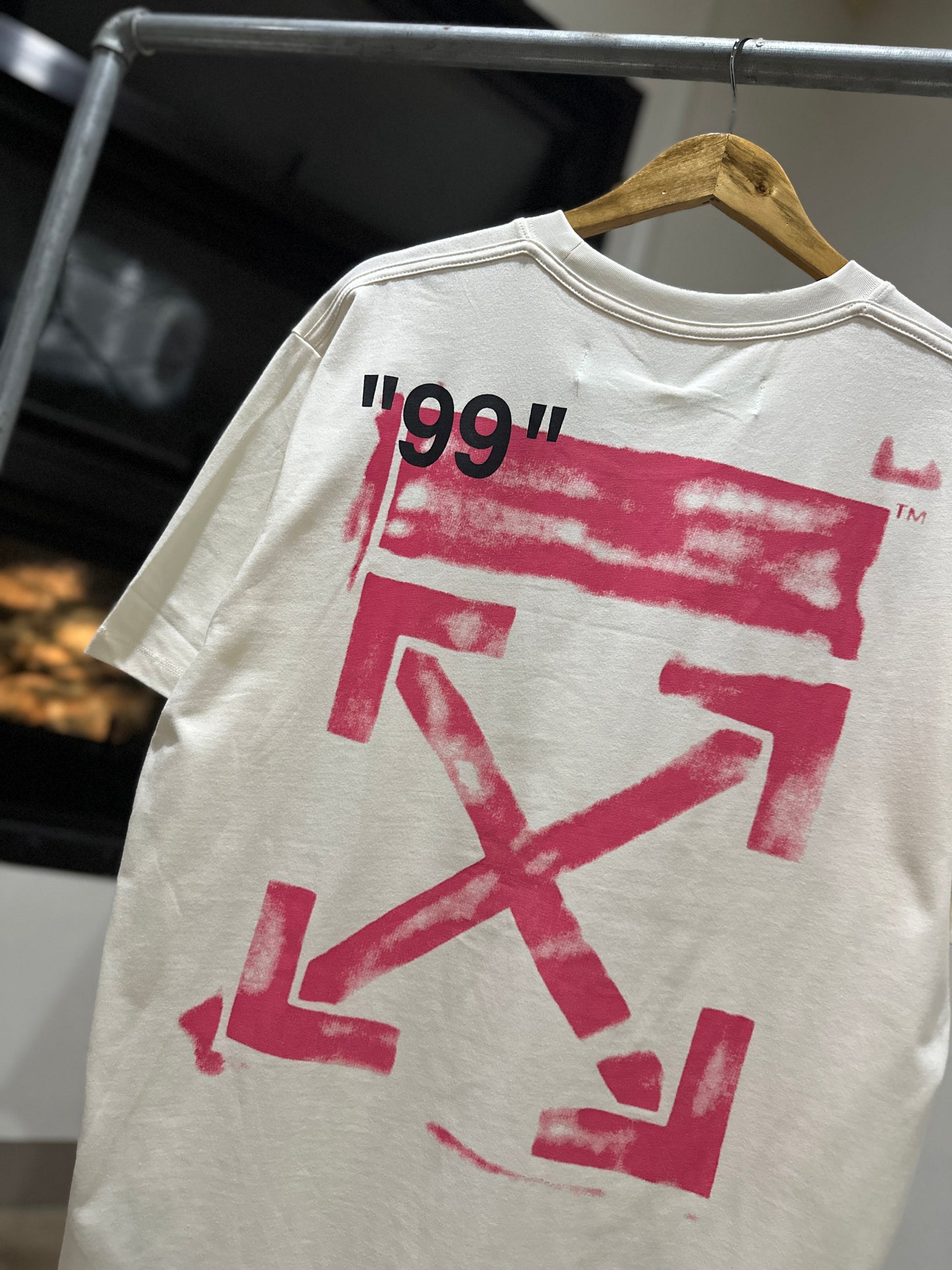 Off-White Impressionism Tee (Cream/Off White)