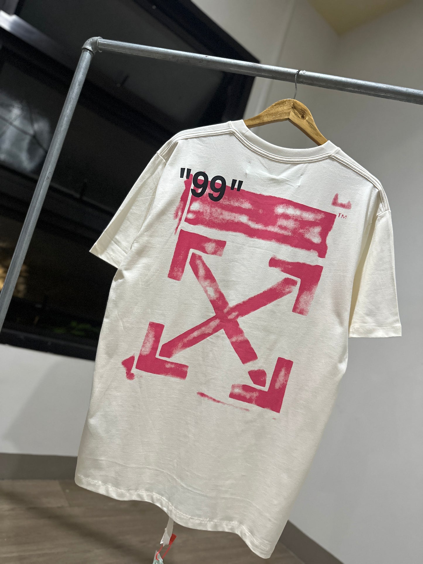 Off-White Impressionism Tee (Cream/Off White)