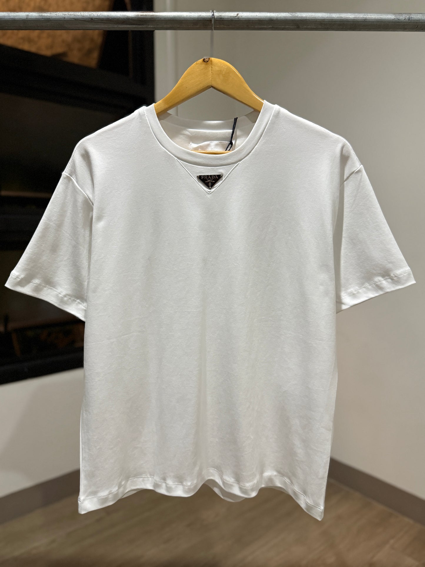 Prada Cotton T-Shirt (White)