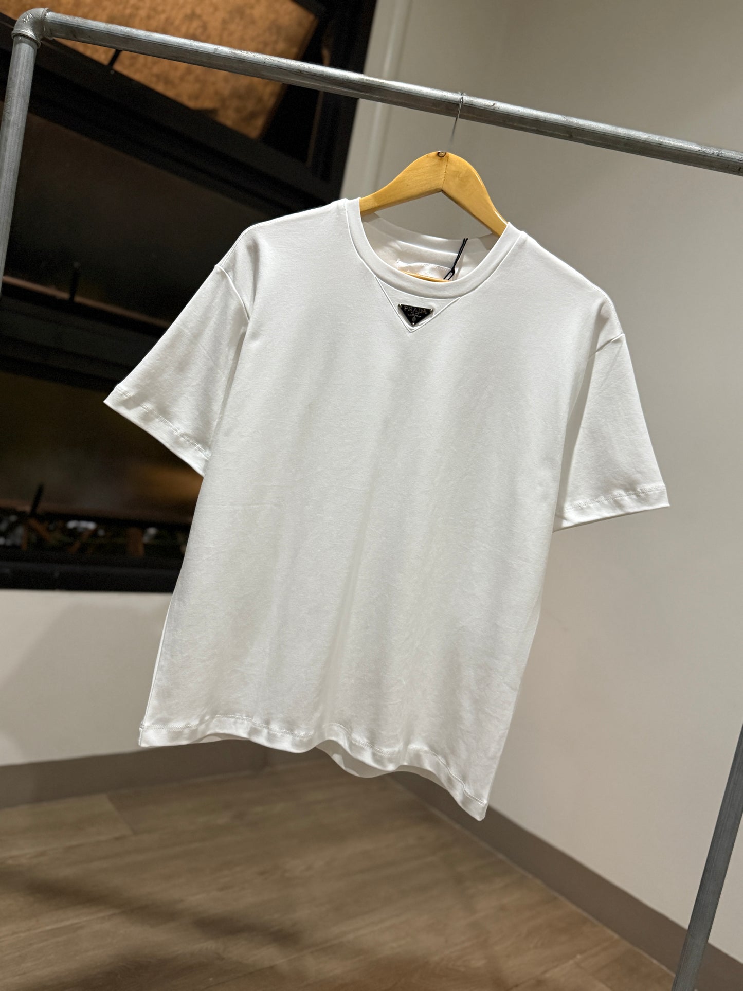 Prada Cotton T-Shirt (White)