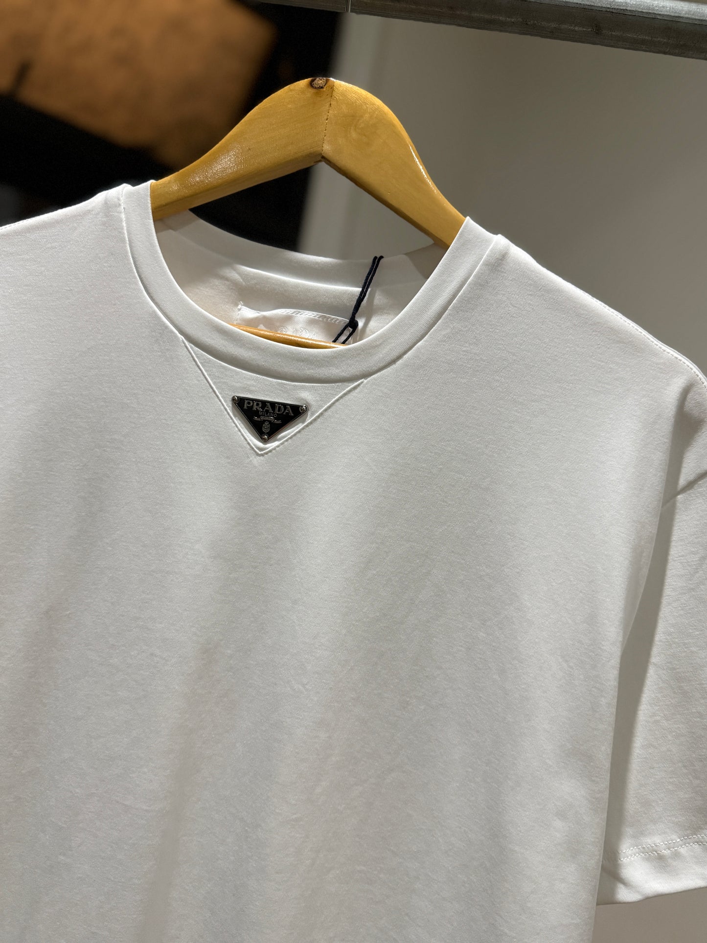 Prada Cotton T-Shirt (White)