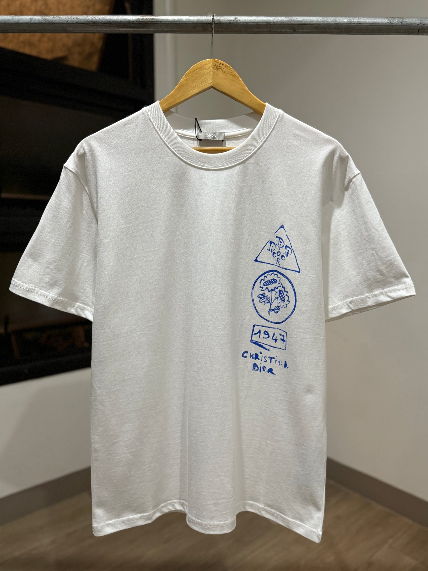 Dior and Hylton Nel Cotton T-Shirt (White)
