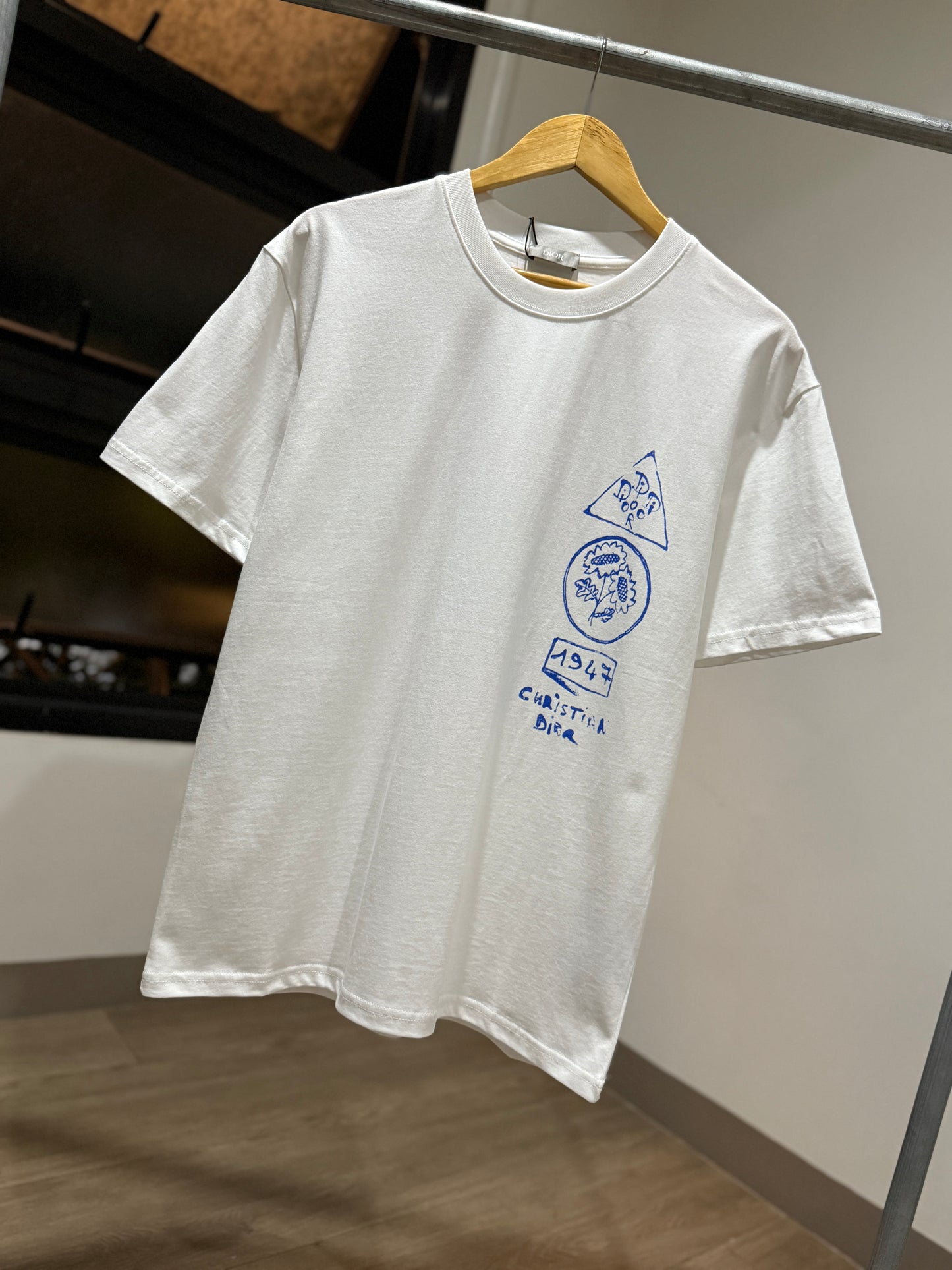 Dior and Hylton Nel Cotton T-Shirt (White)