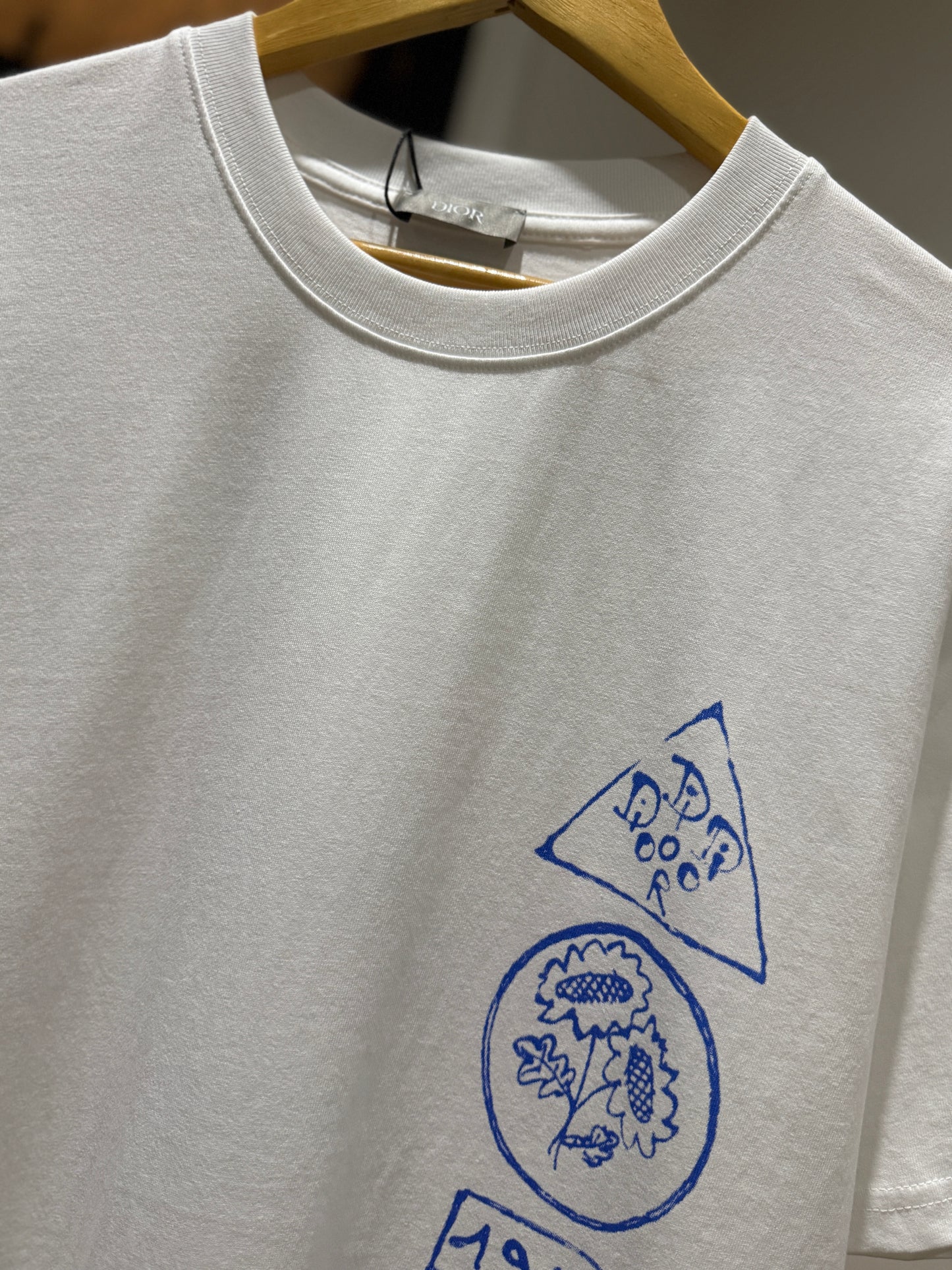 Dior and Hylton Nel Cotton T-Shirt (White)
