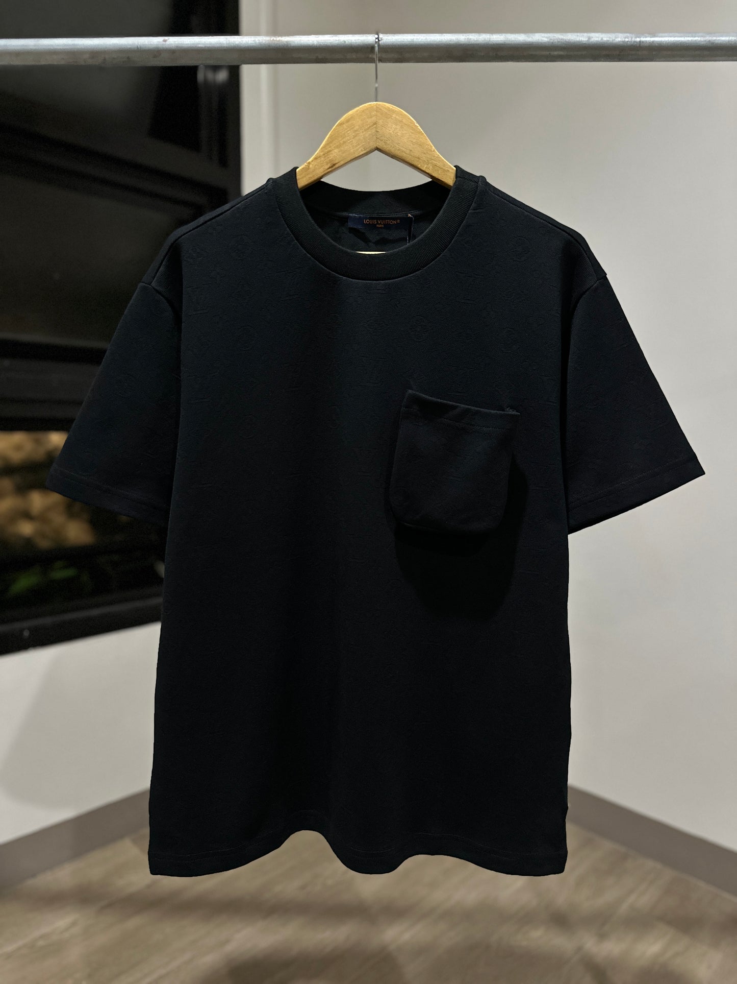 Louis Vuitton 3D Pocket Monogram T-Shirt (Black)