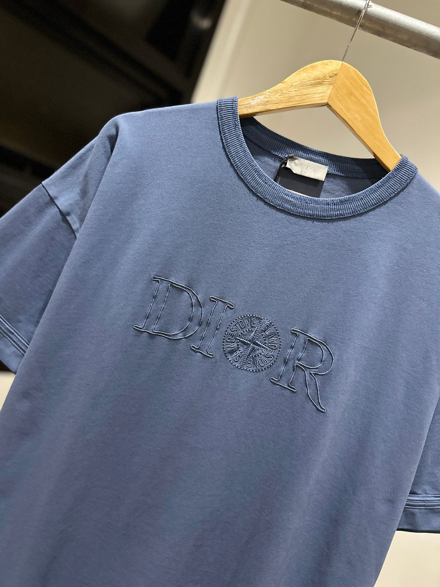 Dior | Stone Island T-Shirt (Blue)