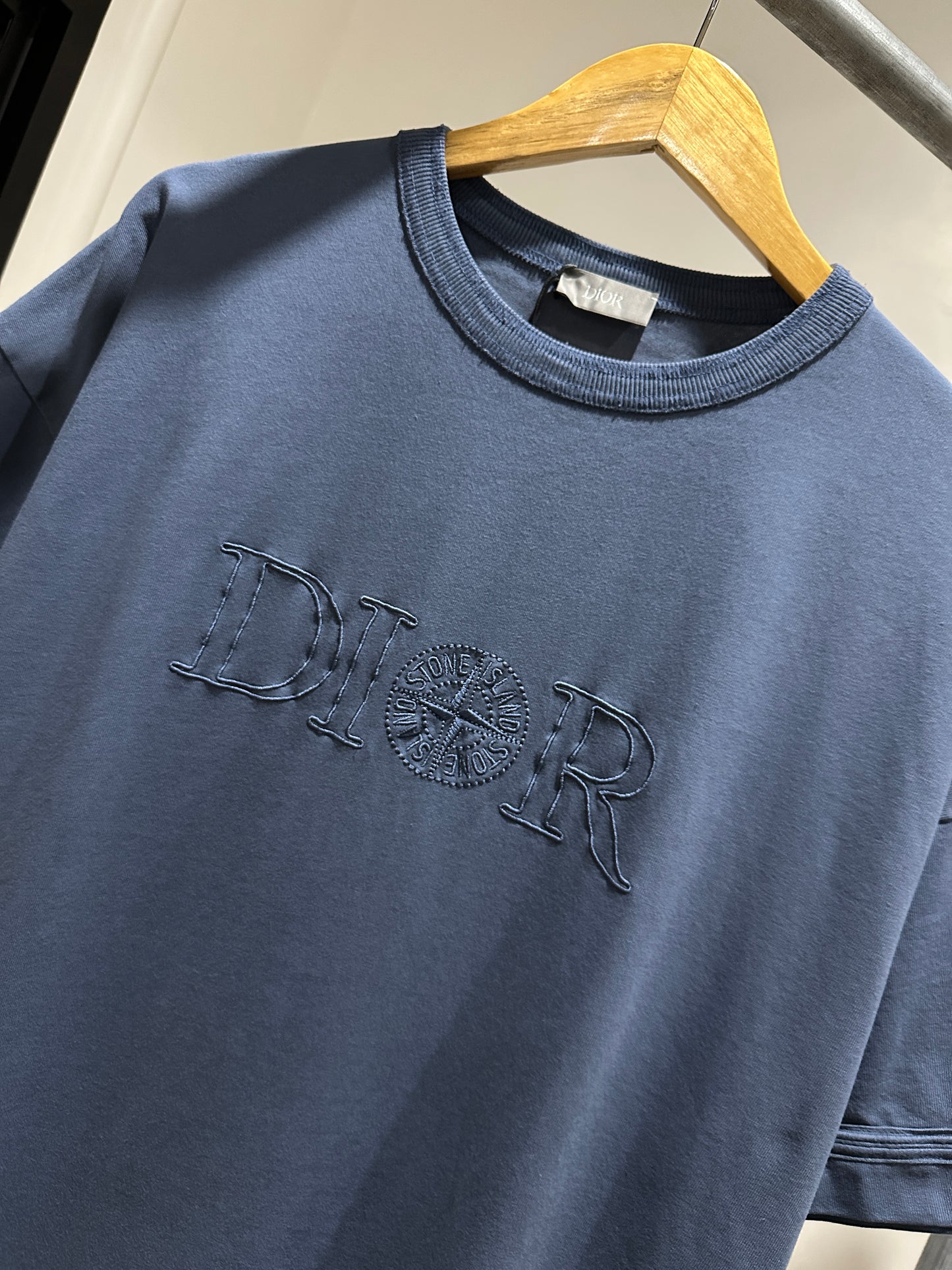 Dior | Stone Island T-Shirt (Blue)