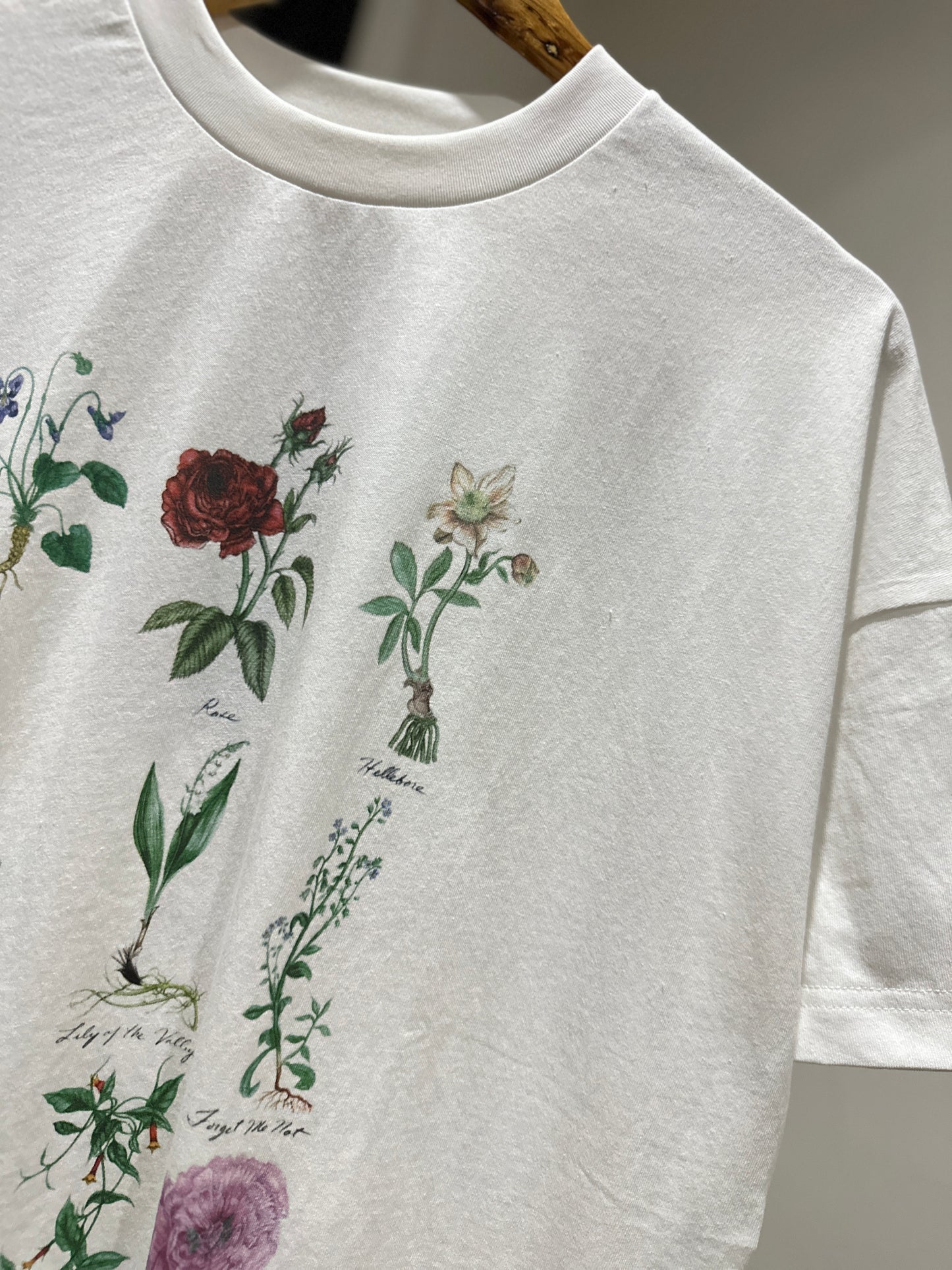 Dior White Slub Cotton Jersey T-Shirt