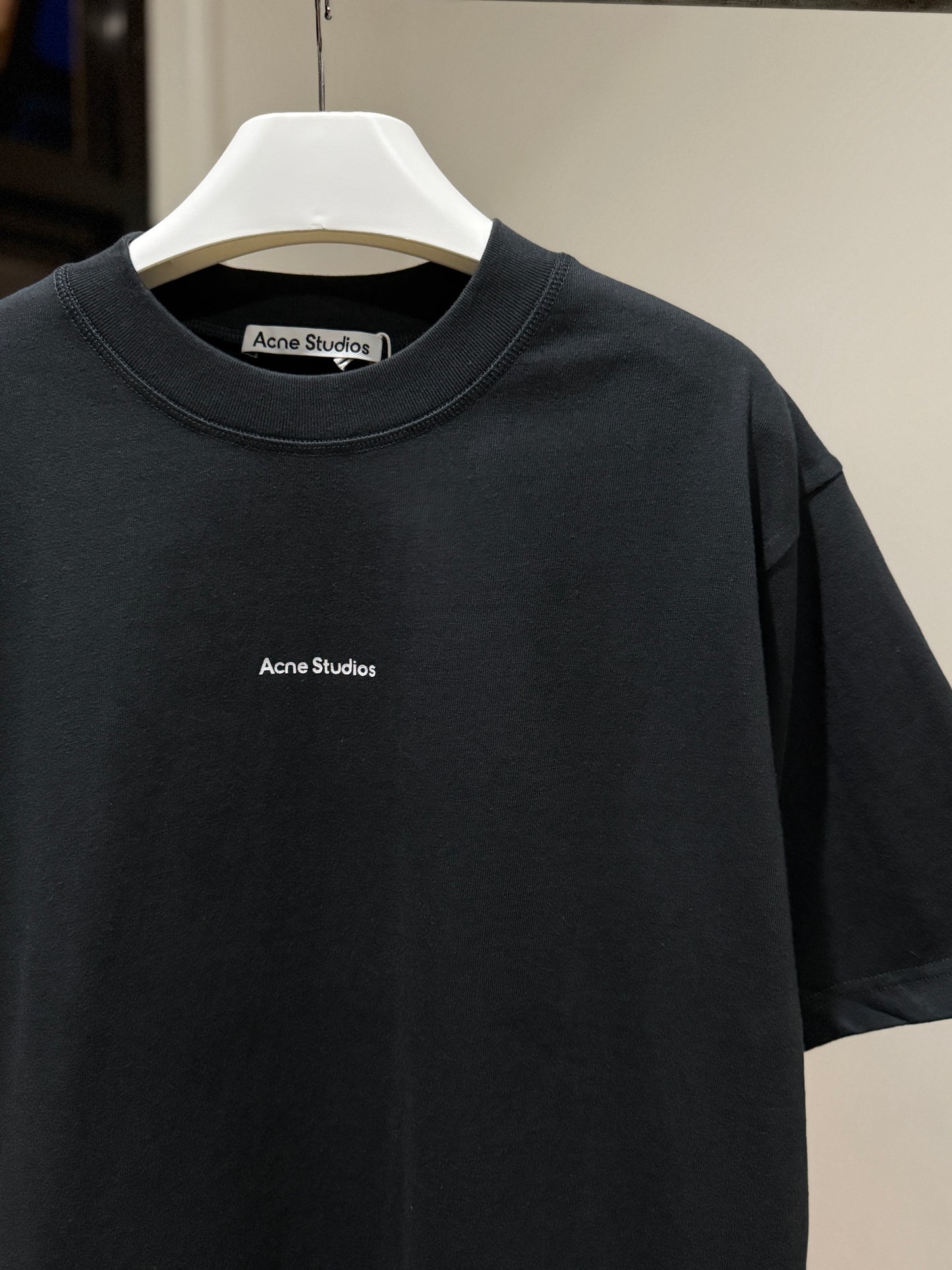 Acne Studios Oversized T-Shirt (Navy/Boxy)