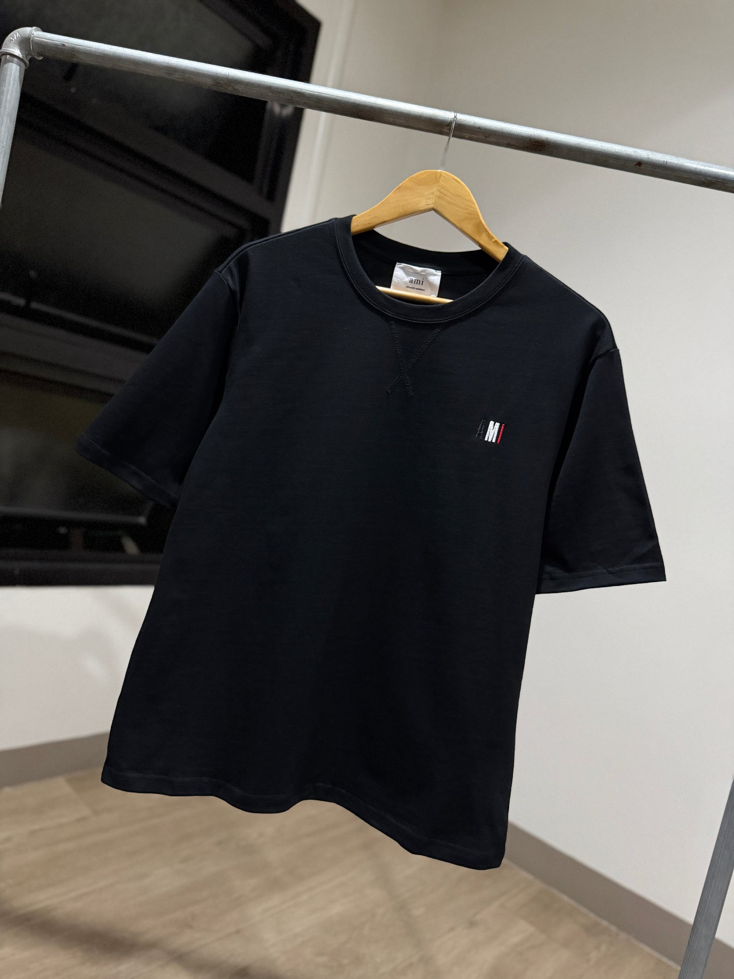 AMI Paris T-Shirt (Oversized/Black)