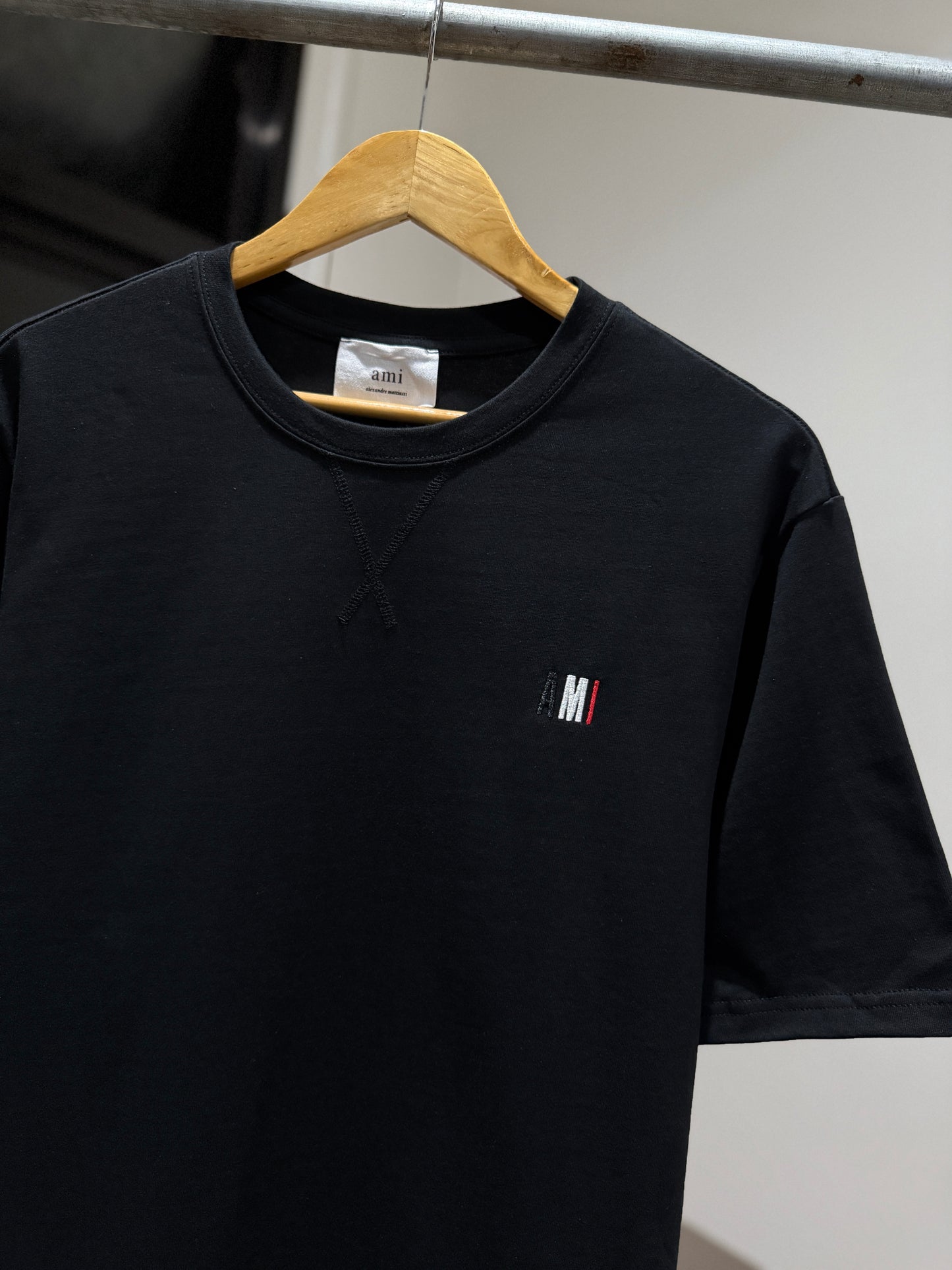 AMI Paris T-Shirt (Oversized/Black)