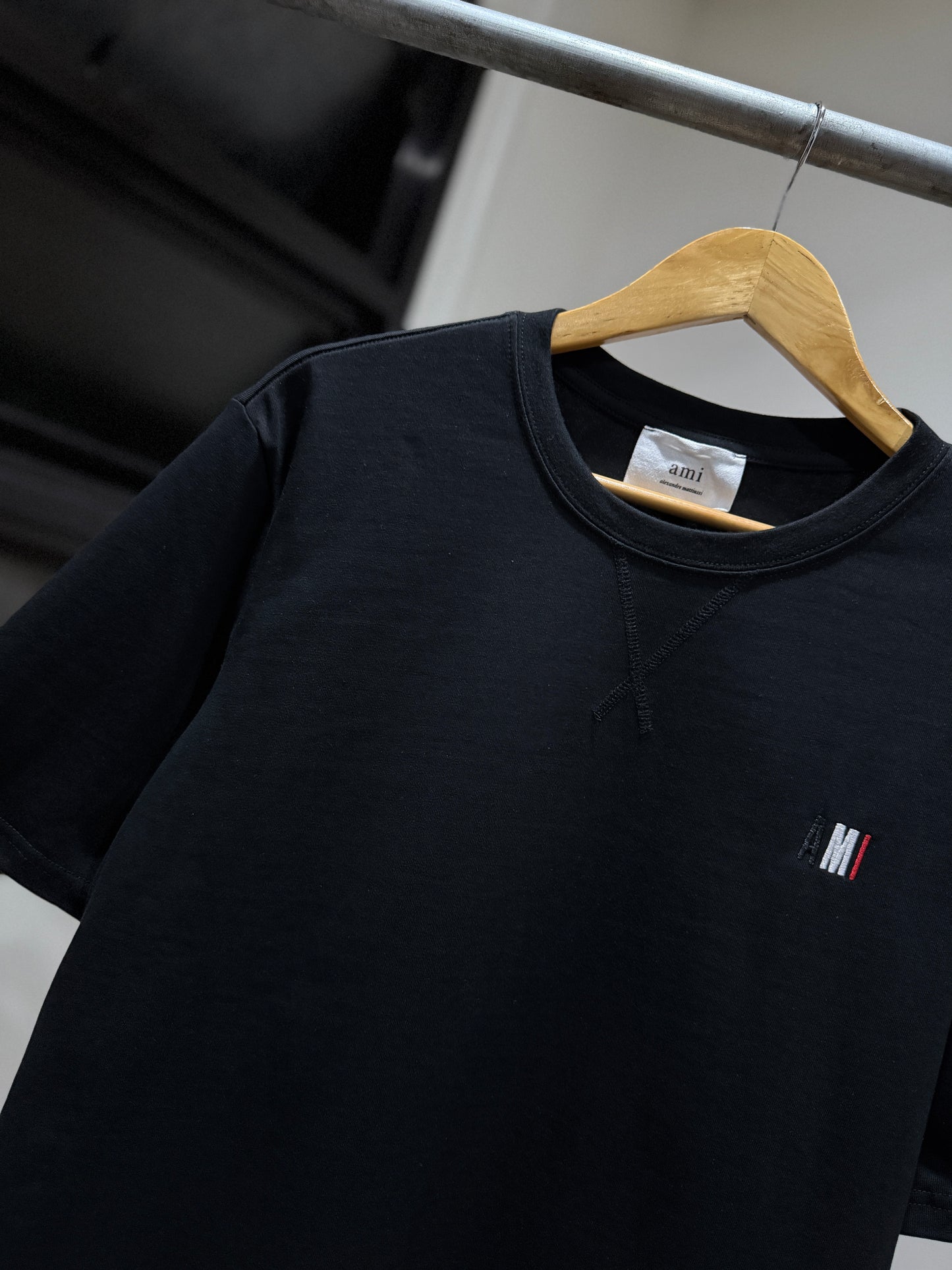 AMI Paris T-Shirt (Oversized/Black)