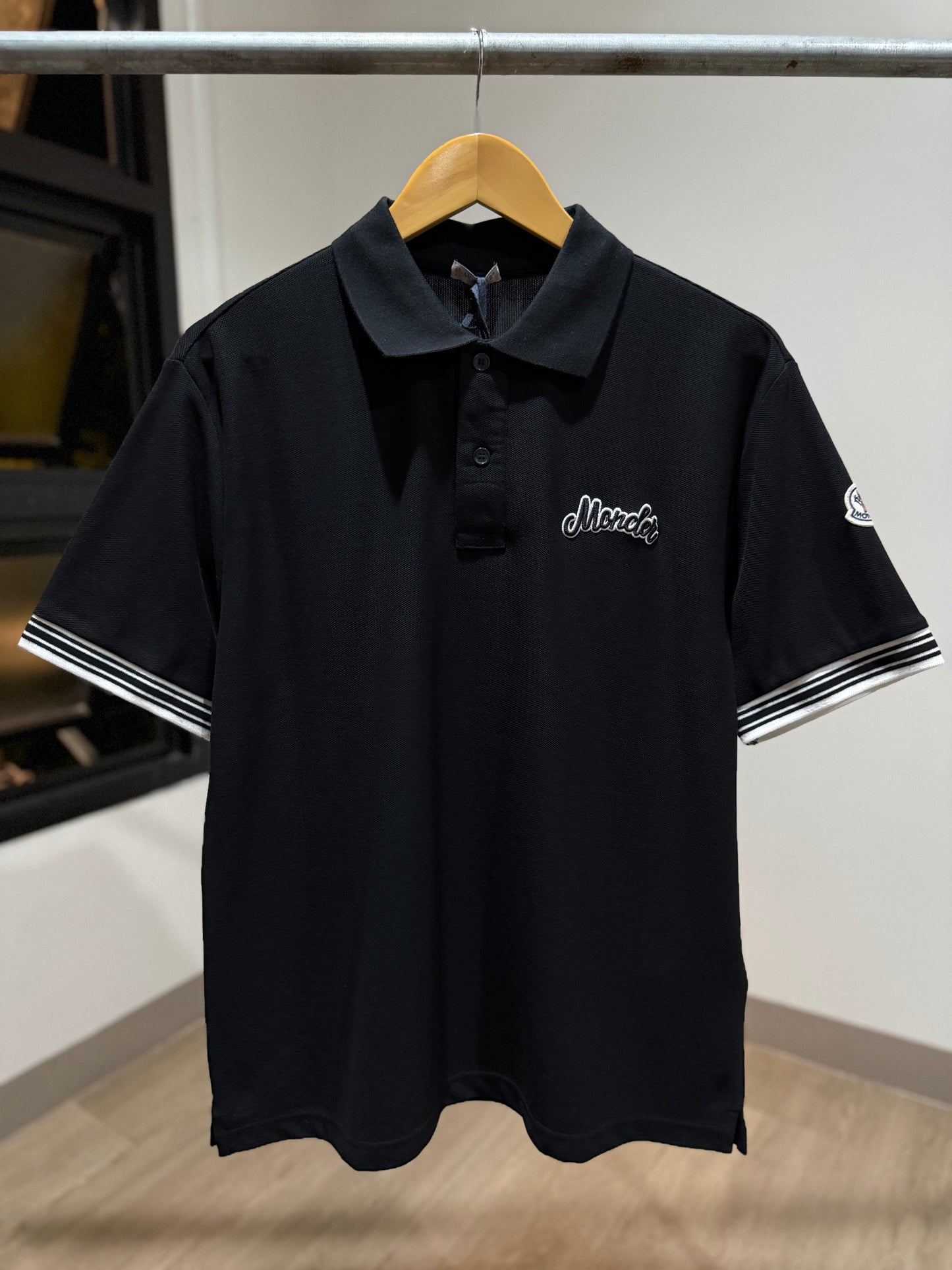 Moncler Embroidered Polo Shirt