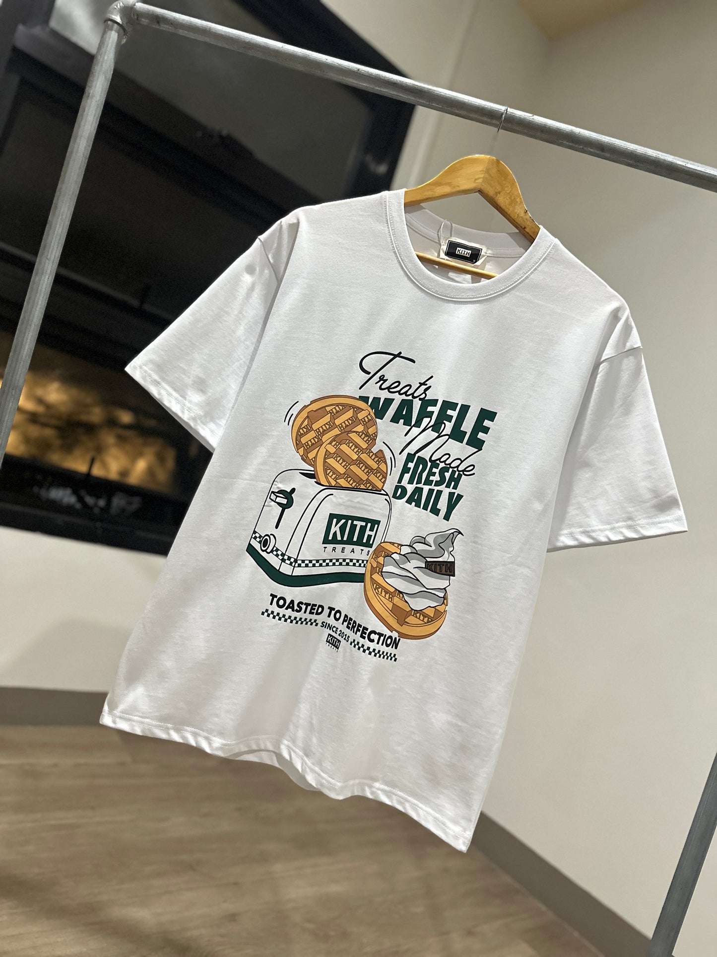 Kith Treats - Waffle Tee (White)