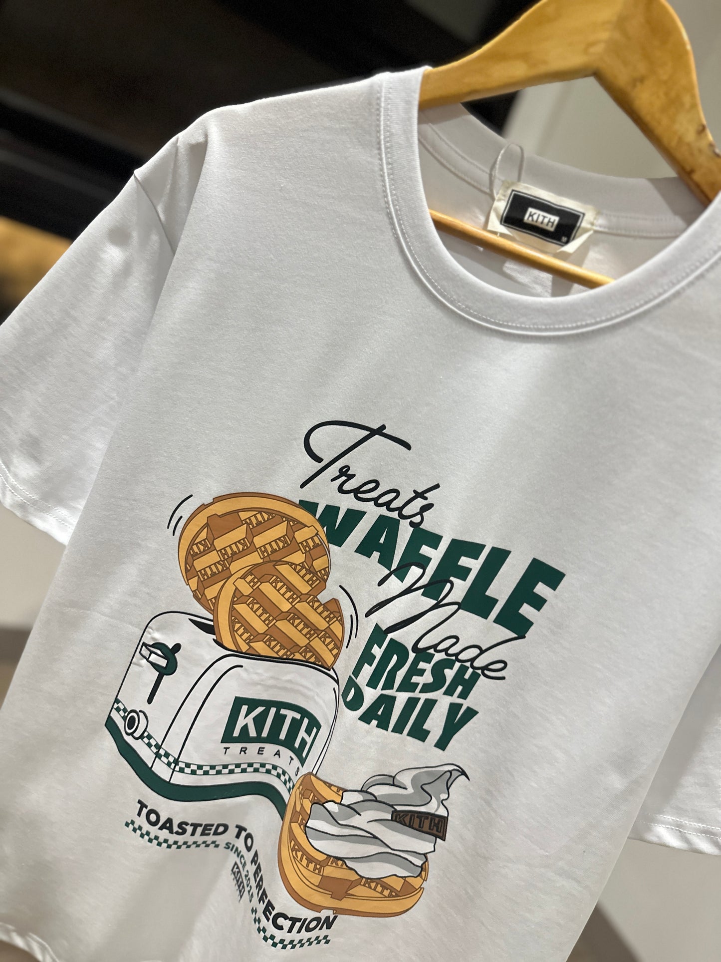 Kith Treats - Waffle Tee (White)