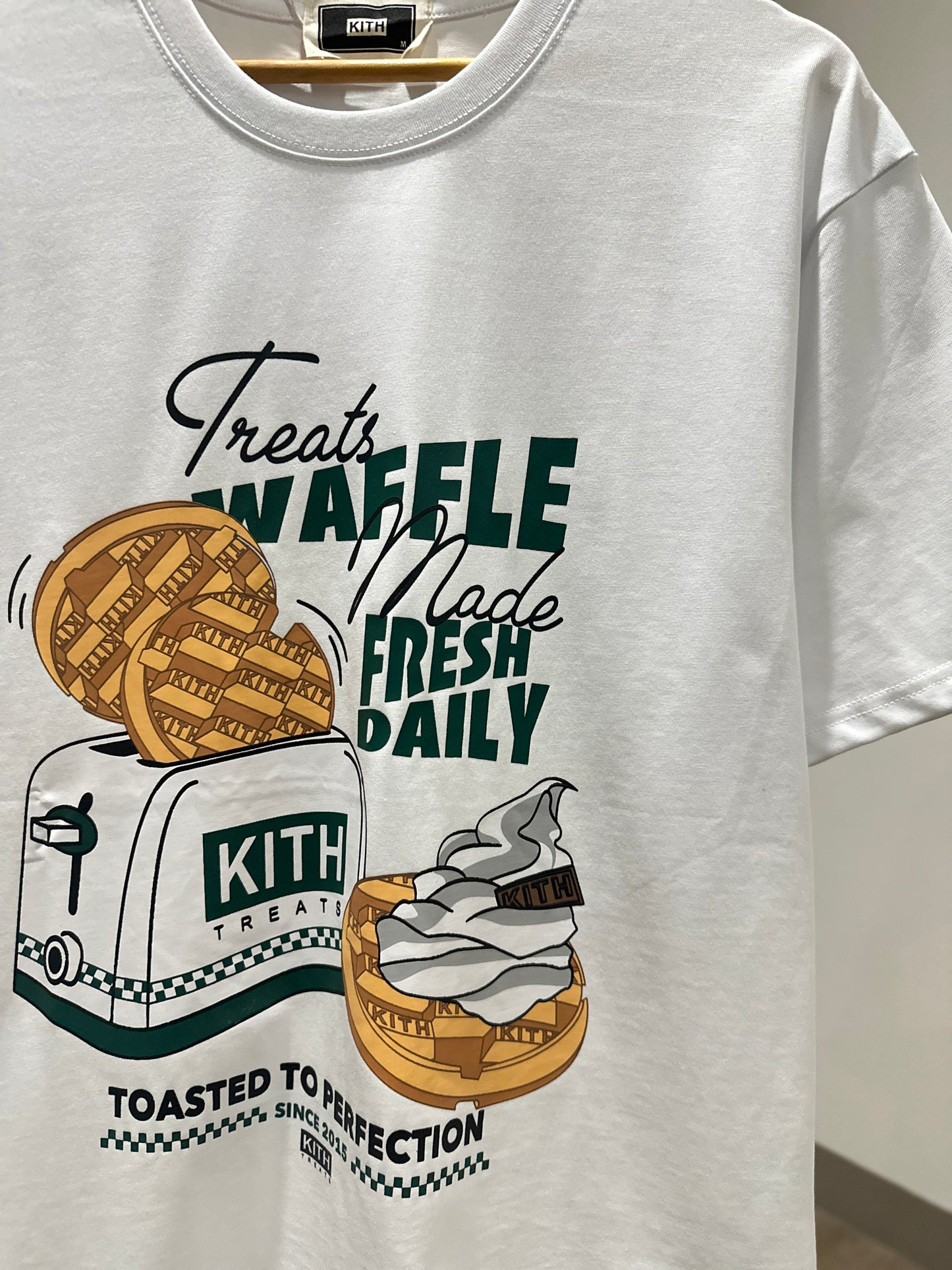 Kith Treats - Waffle Tee (White)