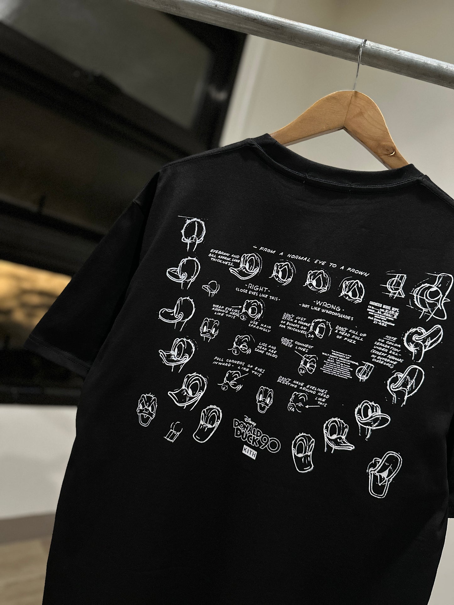 Kith Disney - Donald Duck Tee (Black)