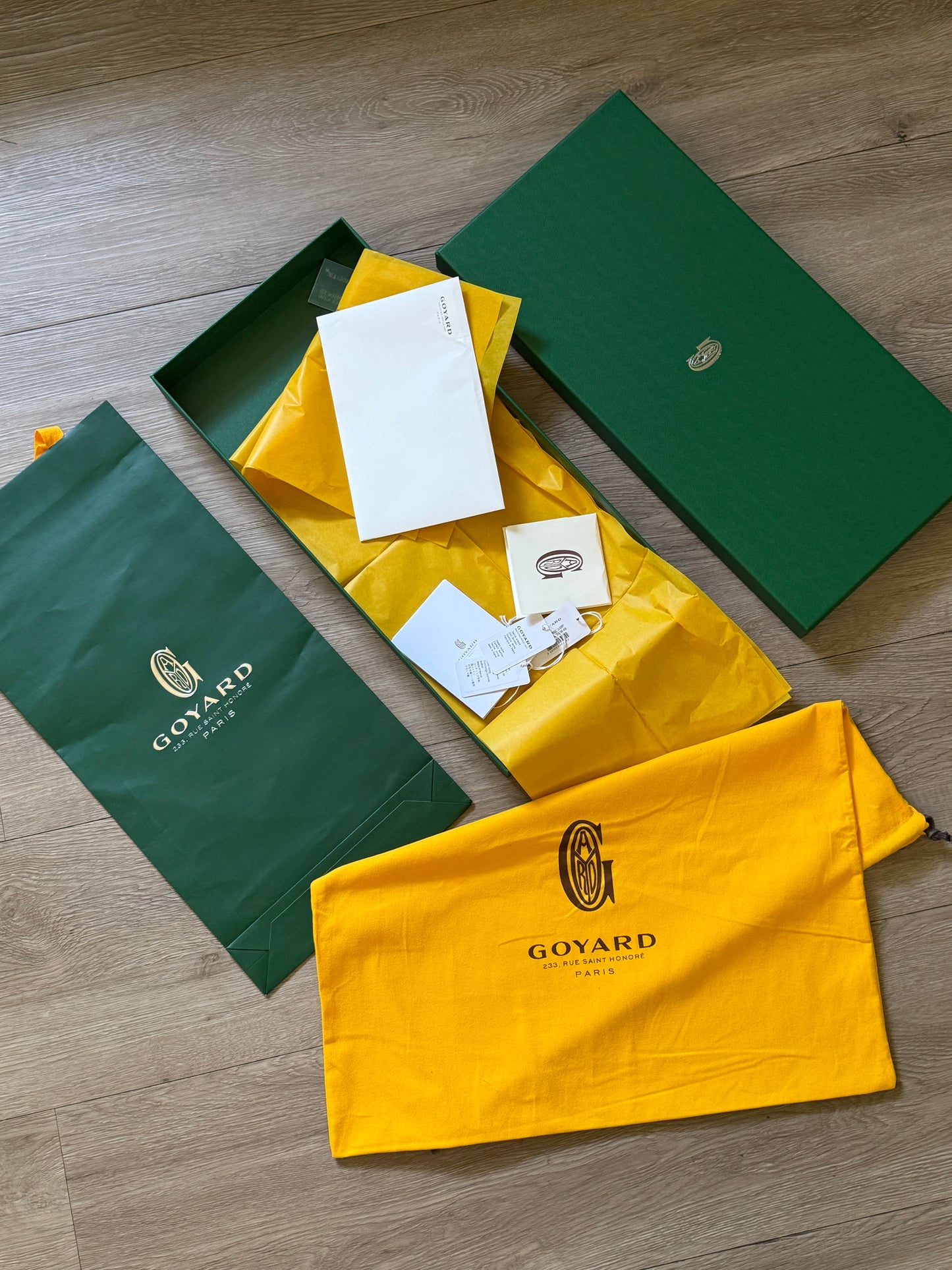 Goyard Saint Louise PM Bag (Green)