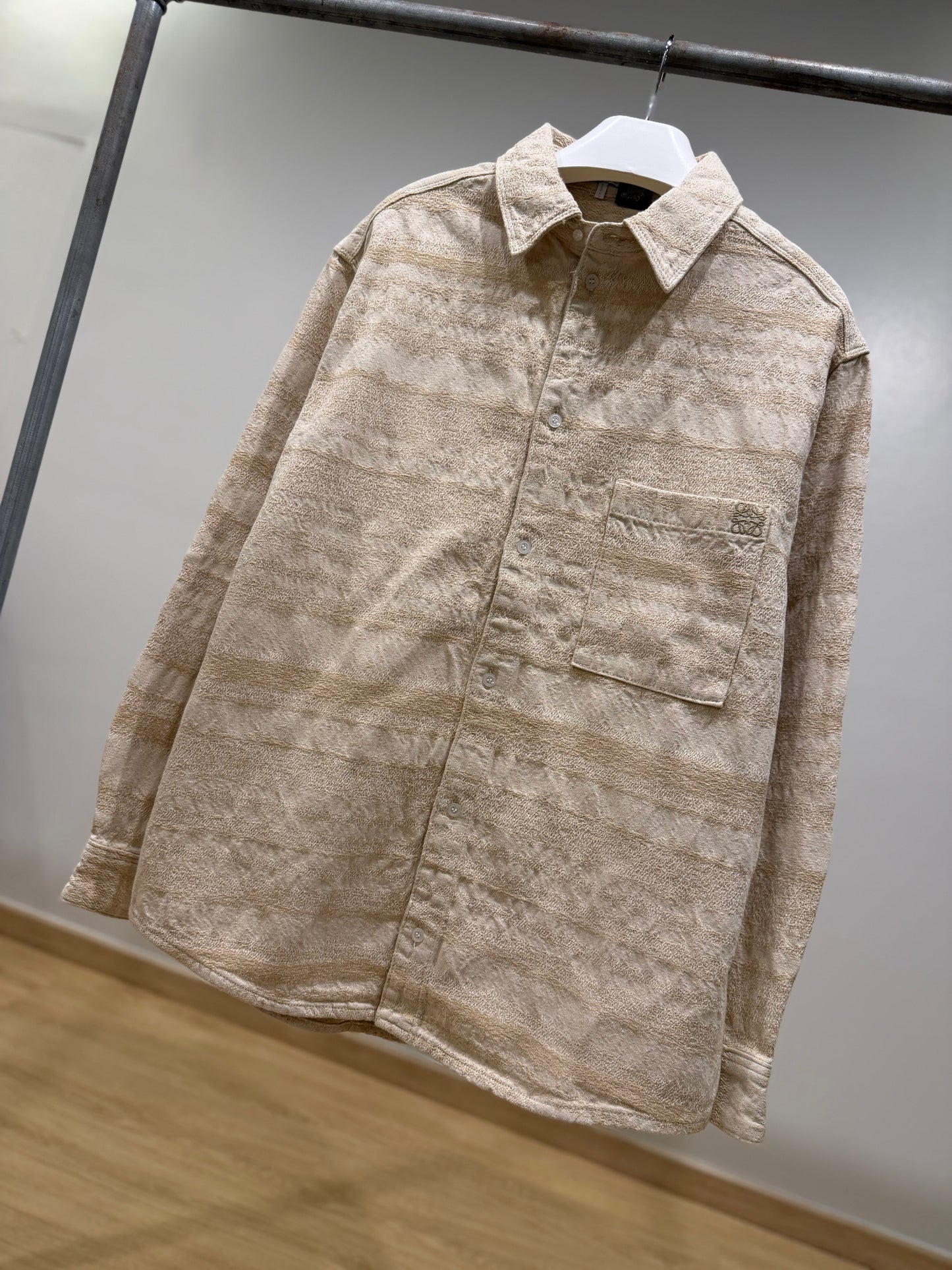 Loewe | Paula Ibiza Cotton Denim Shirt (Sand)