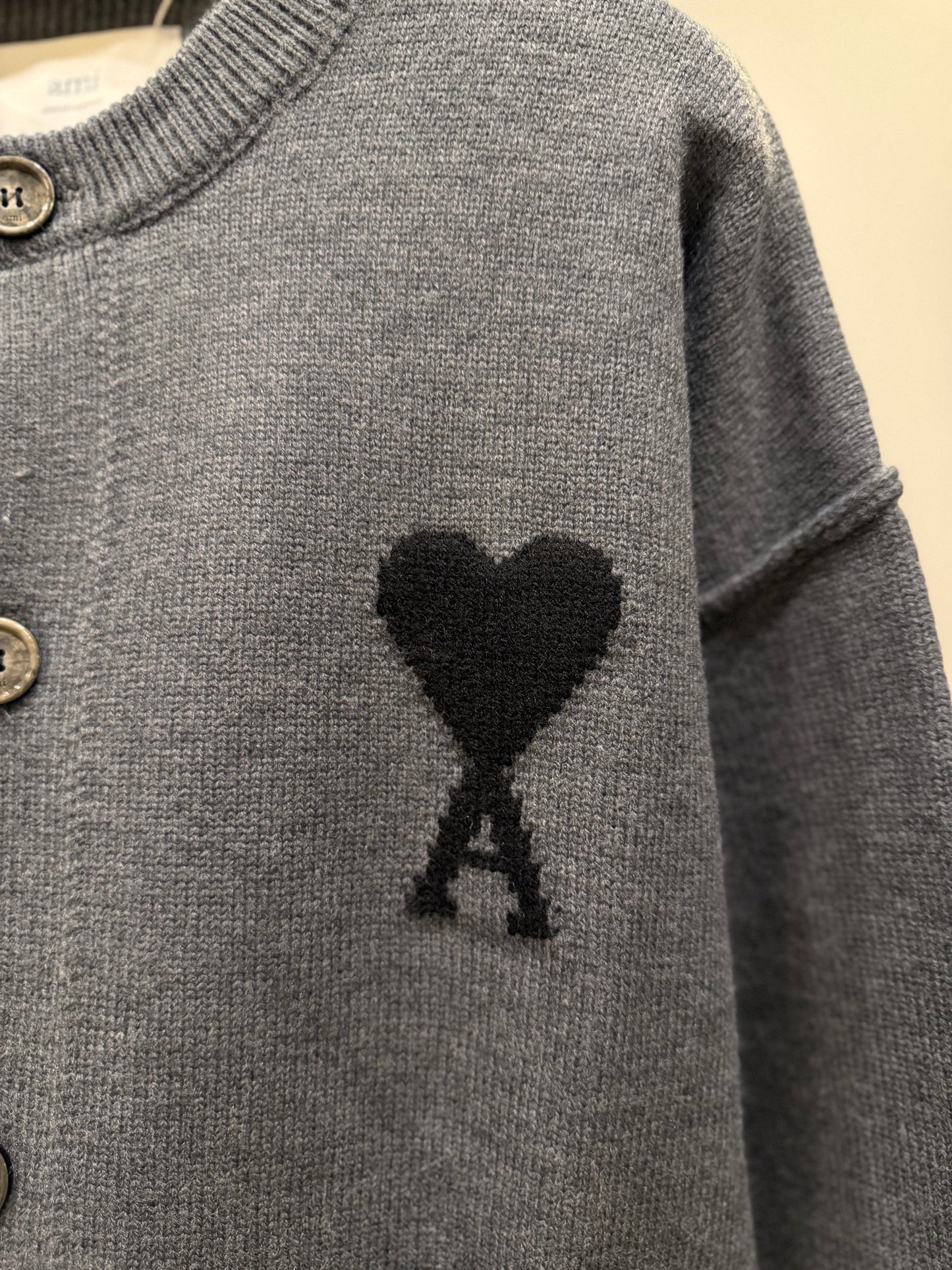 AMI de Coeur Cardigan (Gray)